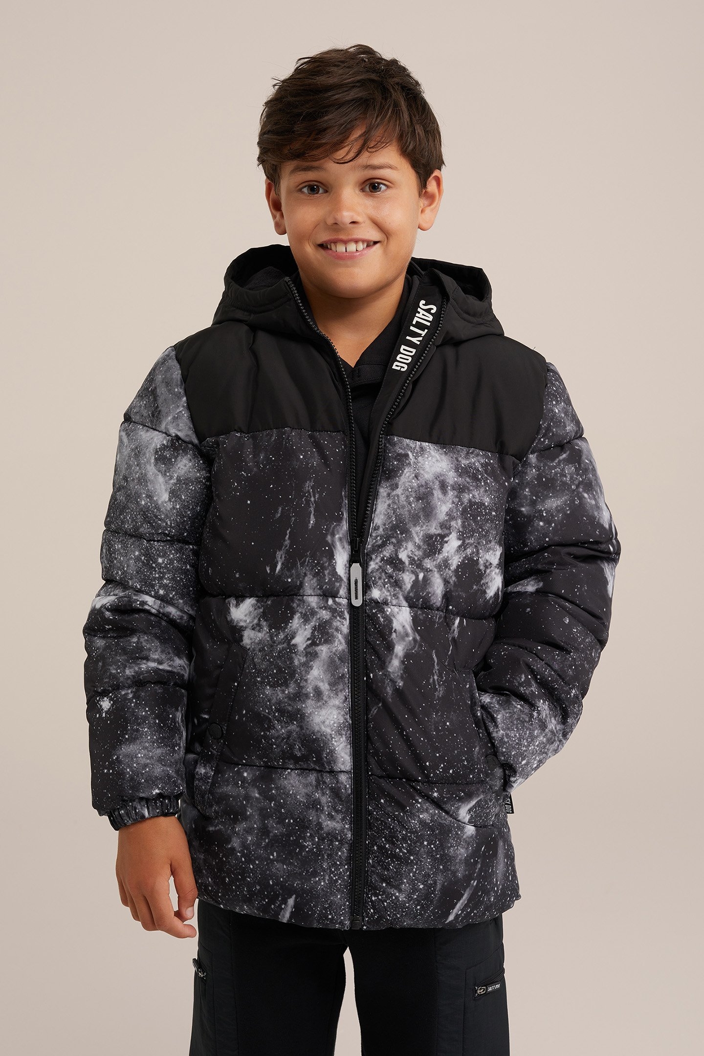 JACKET MIDLONG BLACK 1