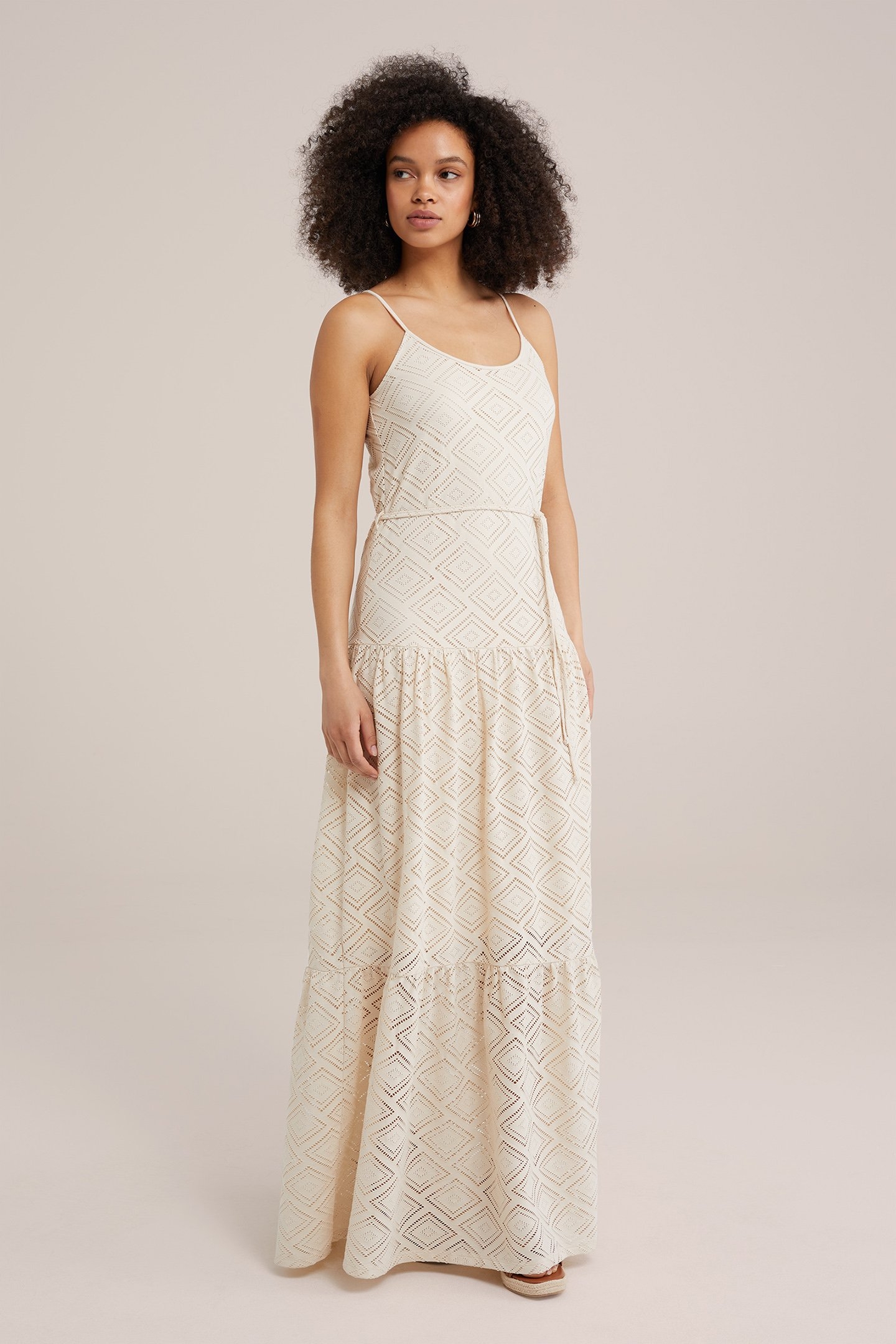 DRESS MAXI LENGTH OFF-WHITE 1