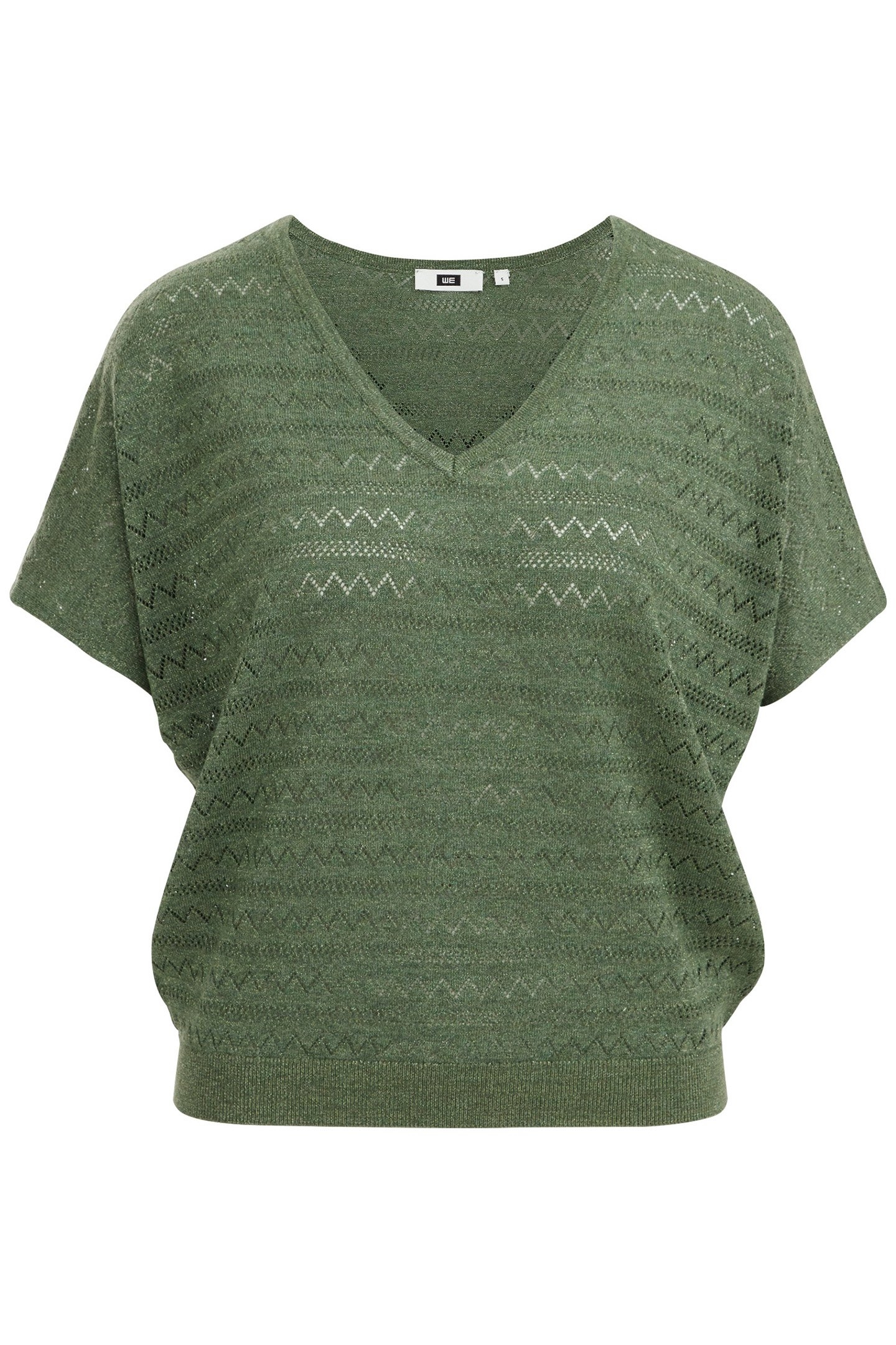 KNITTED PULLOVER GREEN 4