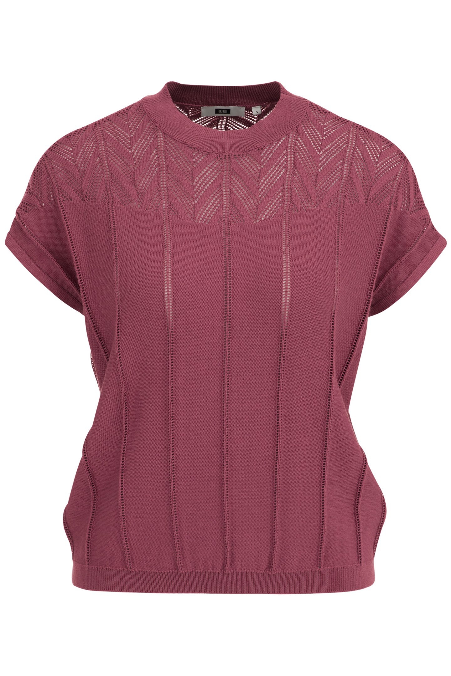 KNITTED PULLOVER DARK PURPLE 4