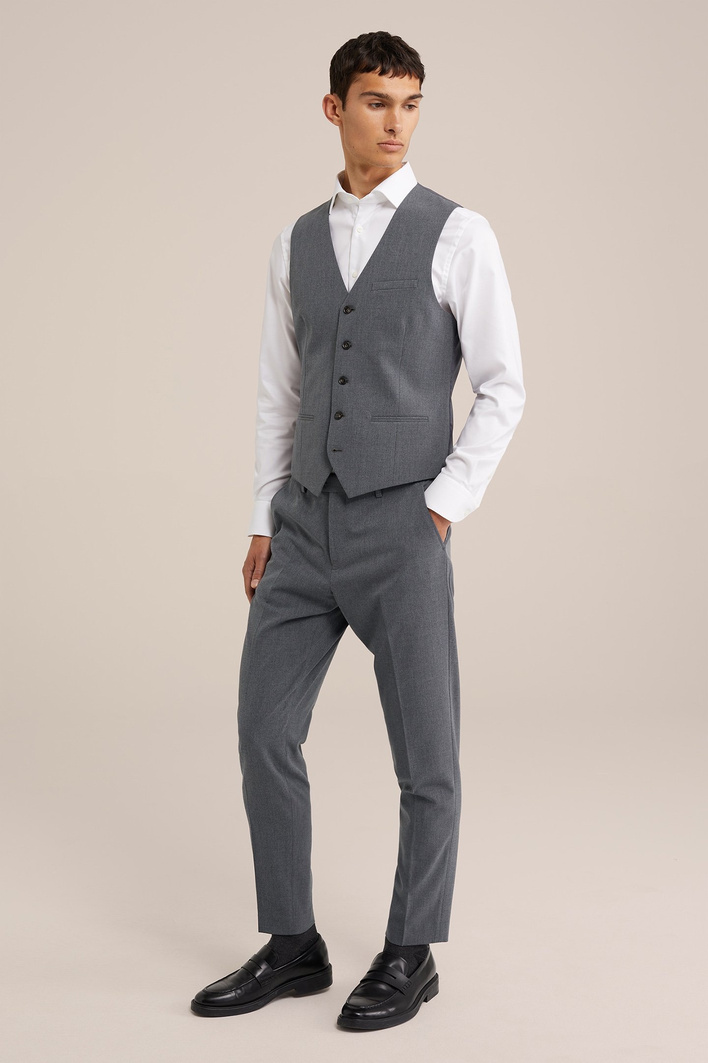 WAISTCOAT DARK GREY 3