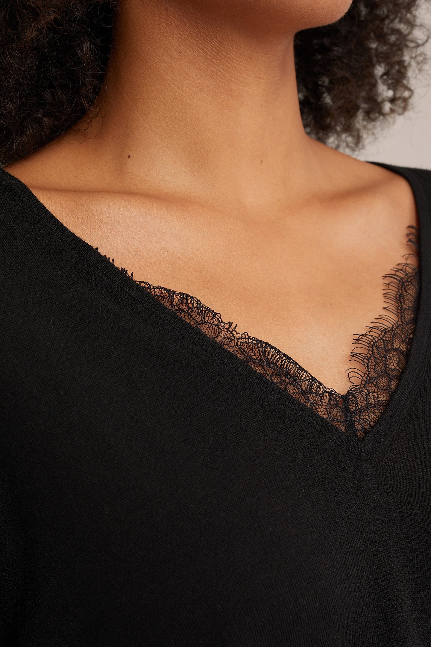 KNITTED PULLOVER BLACK 5