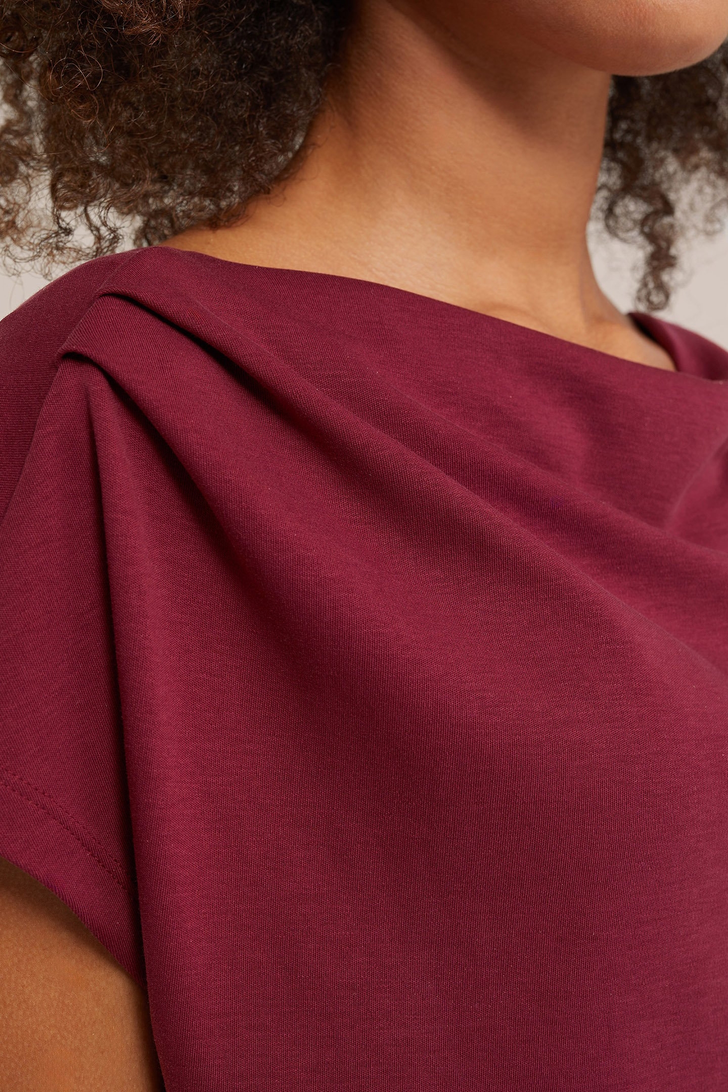 DRESS MID LENGTH VINTAGE RED 6