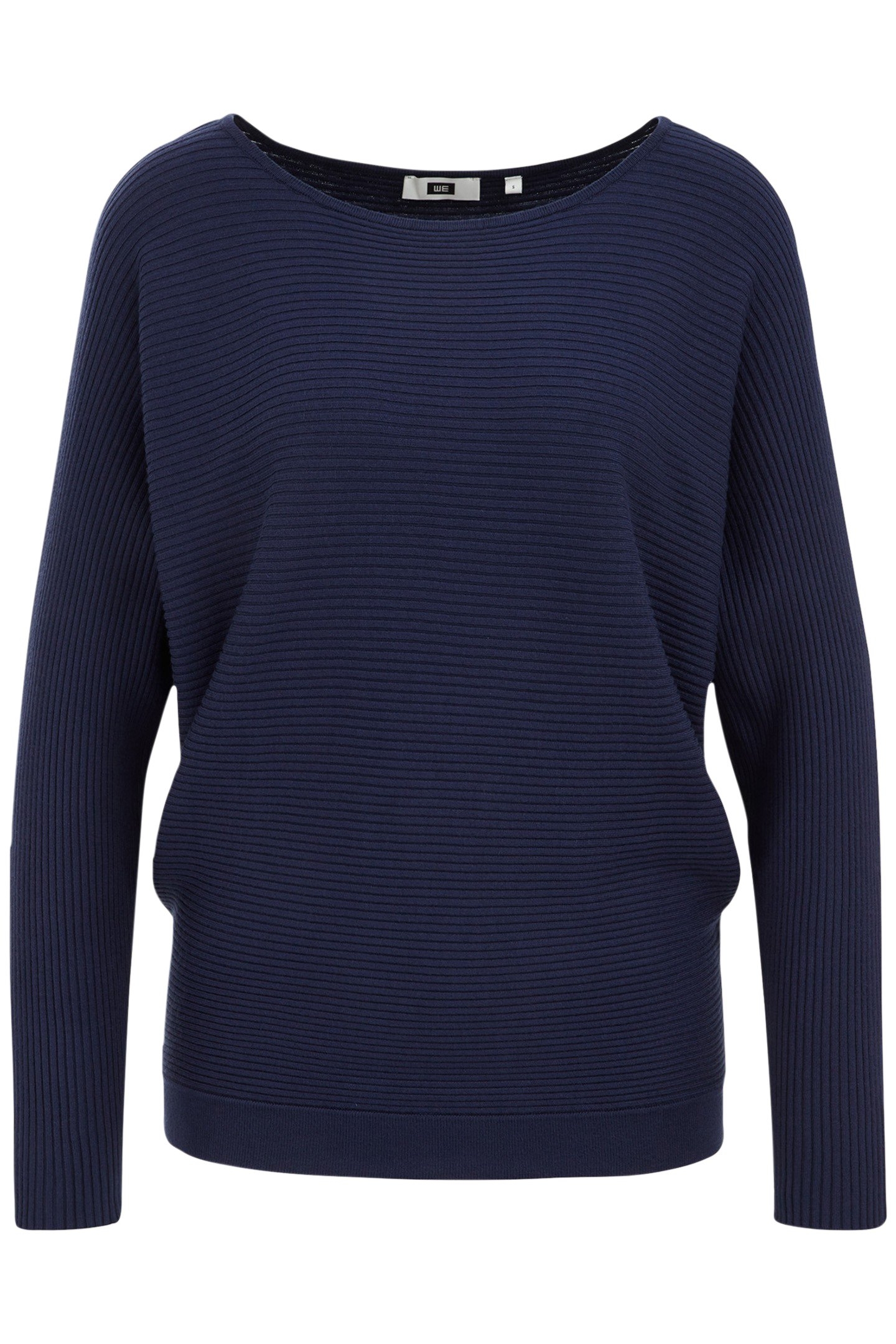 KNITTED PULLOVER NAVY BLUE 4