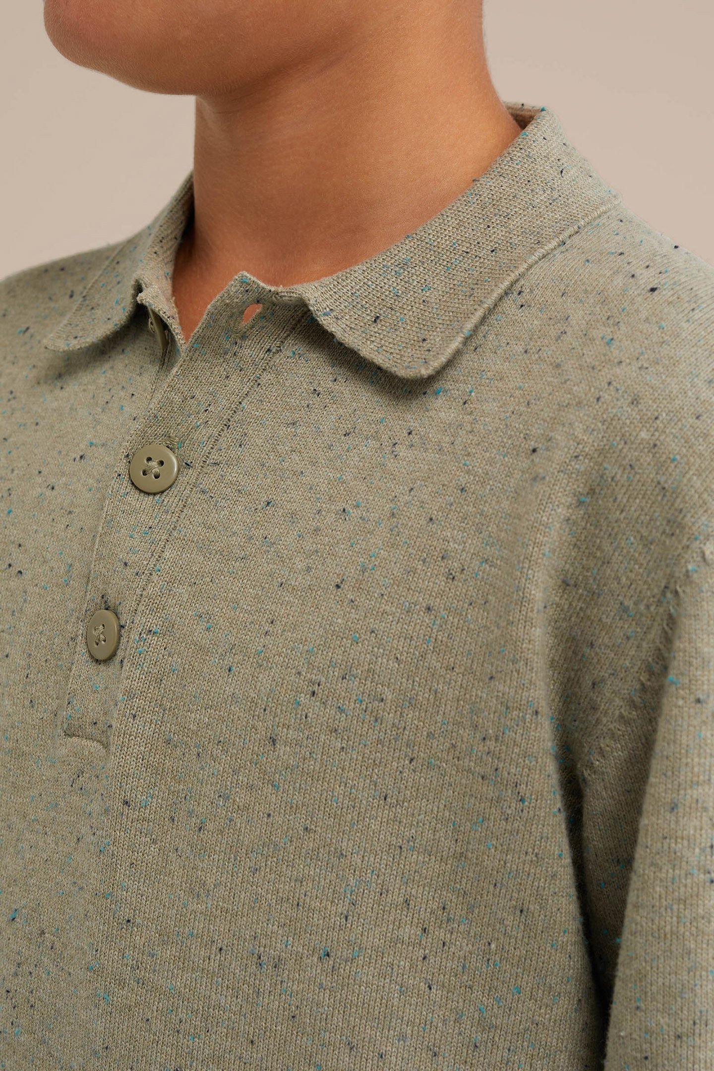 KNITTED PULLOVER LIGHT GREEN 5