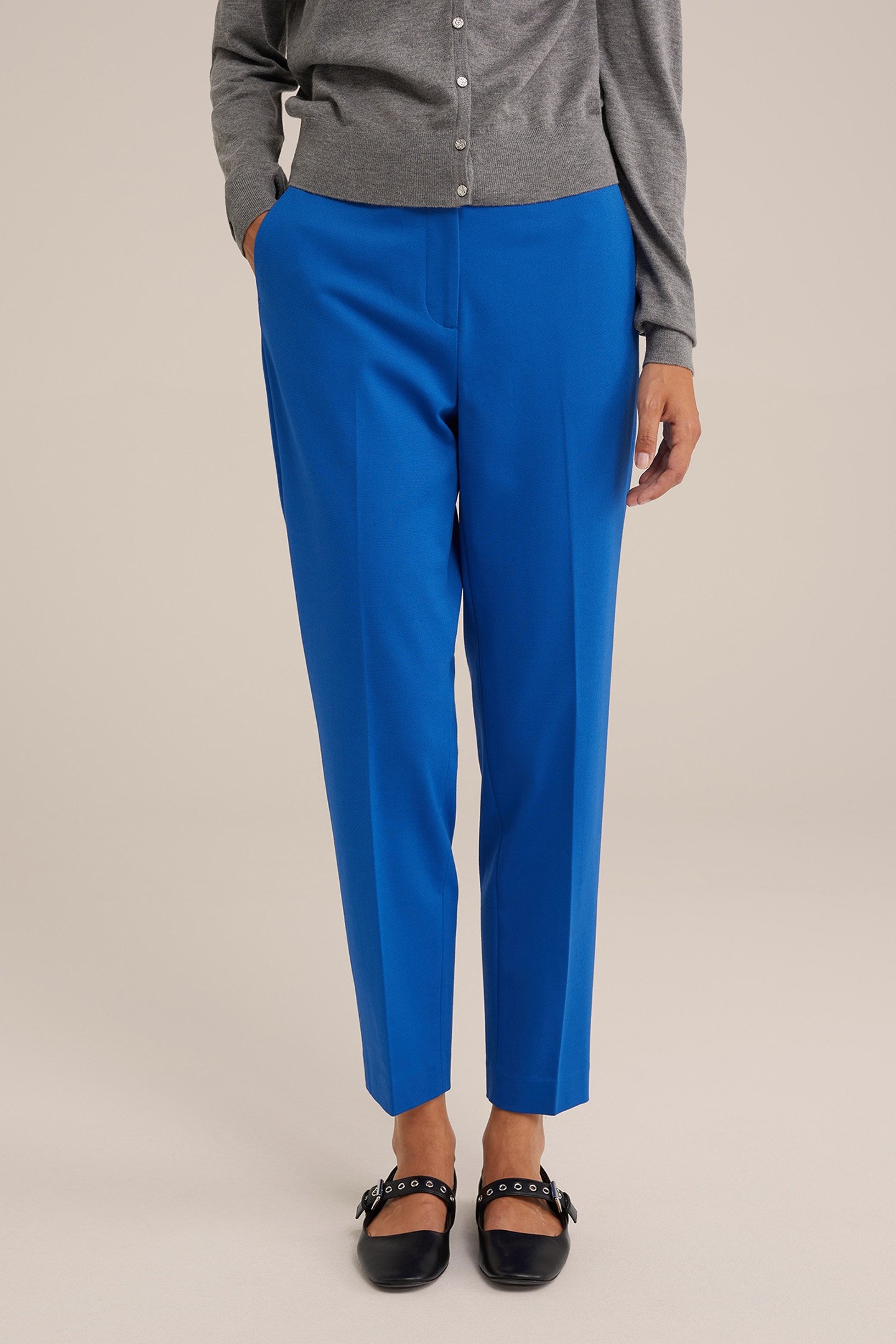 TROUSER COBALT BLUE 1