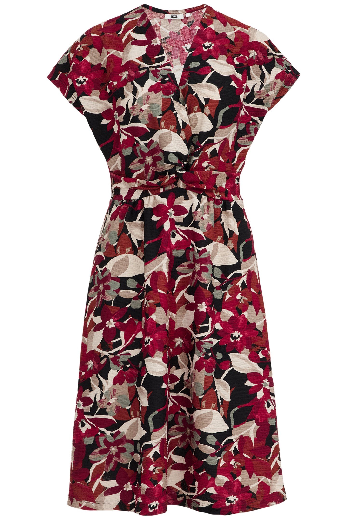 DRESS MID LENGTH MULTI-COLOURED 3