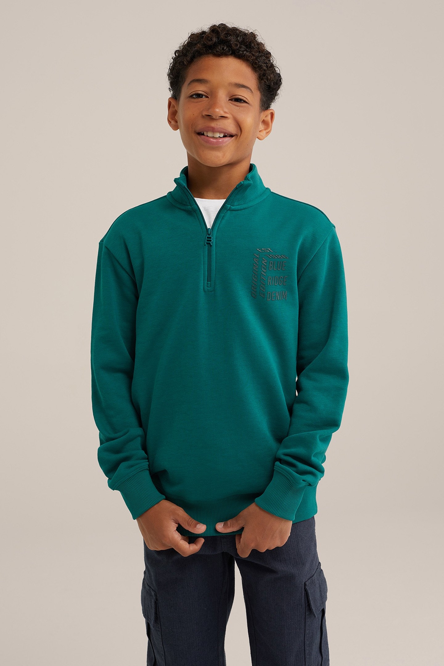 SWEATER DARK GREEN 1