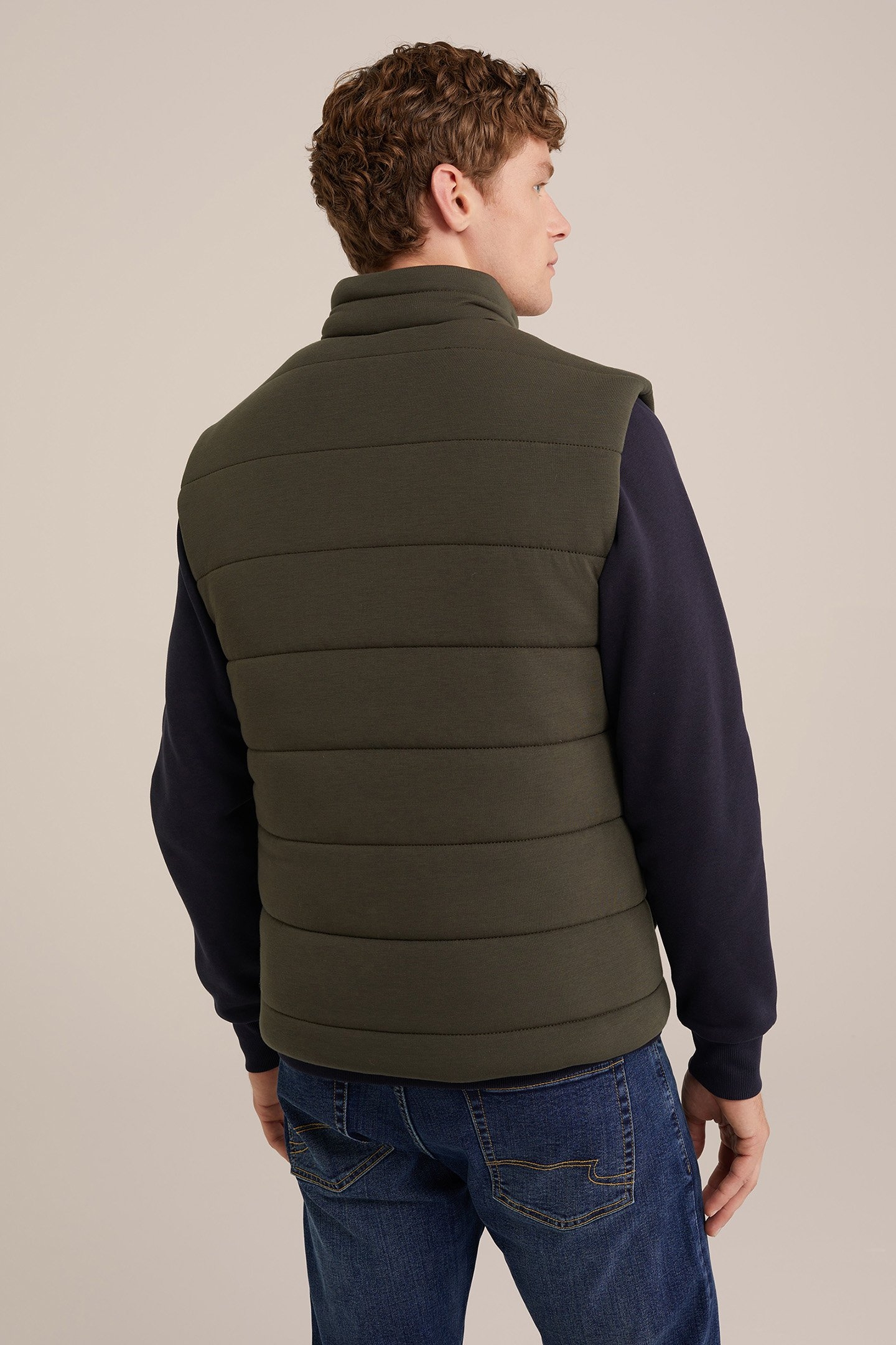 BODYWARMER ARMY GREEN 2