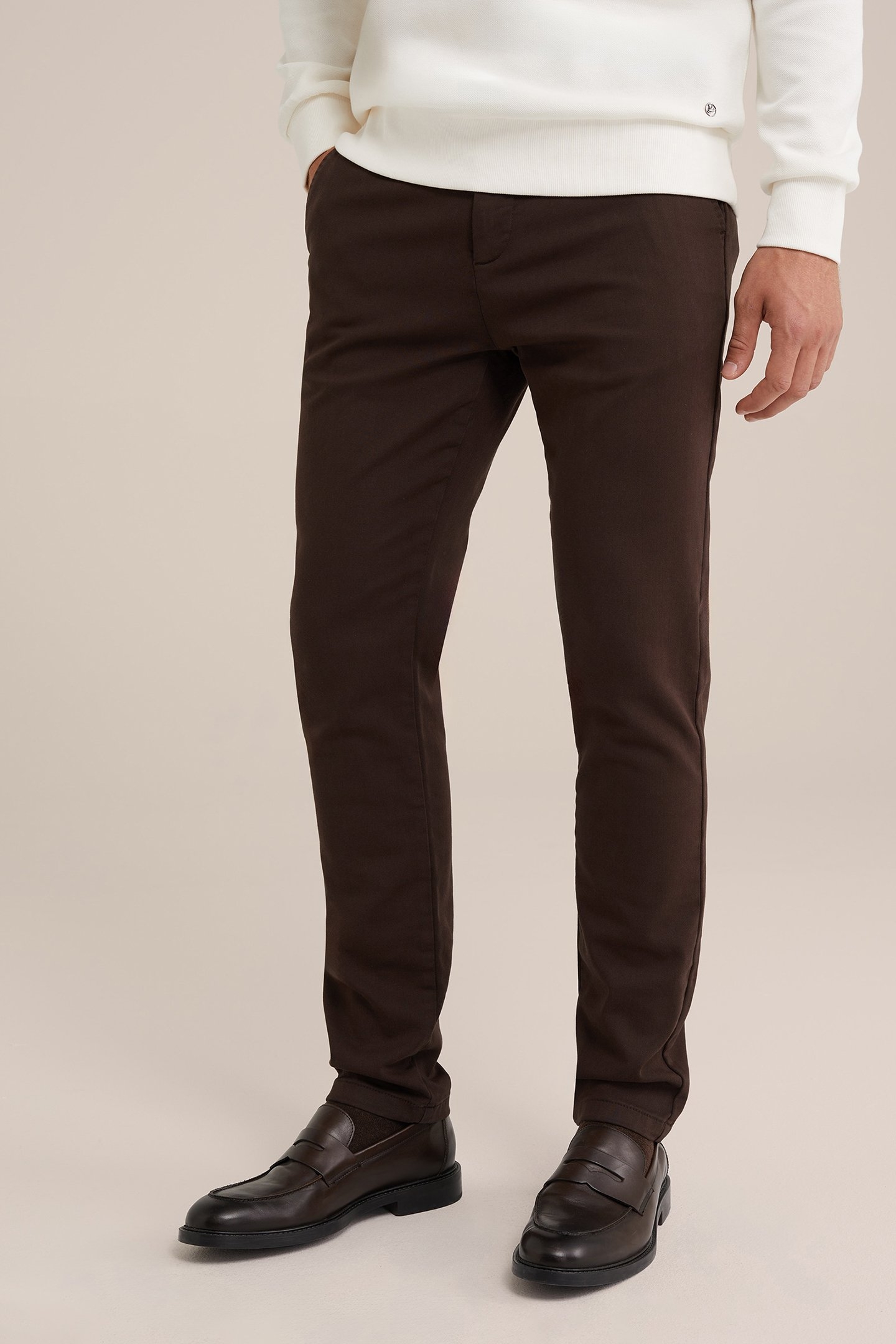 CHINO CINNAMON BROWN 1