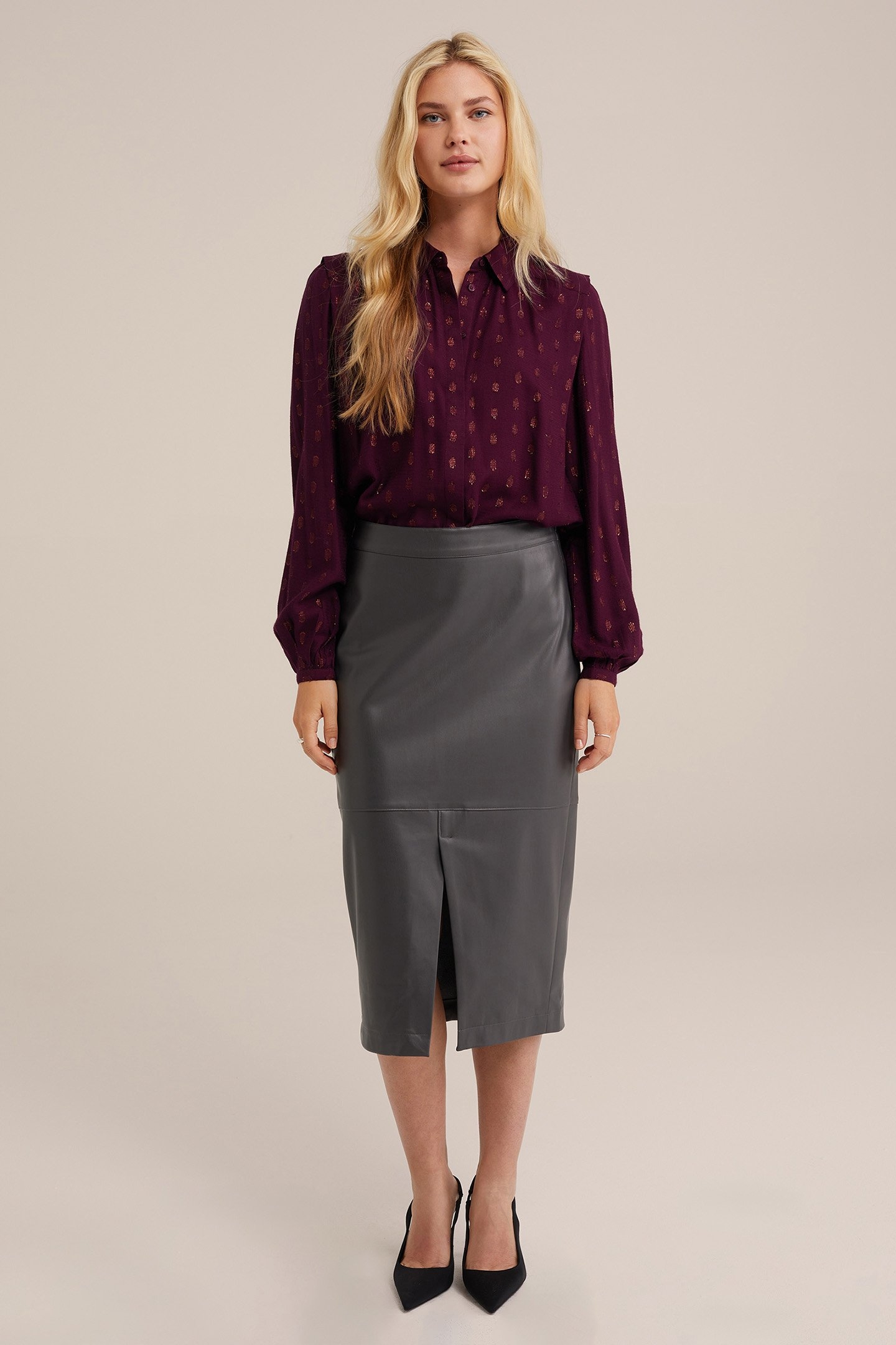 BLOUSE DARK PURPLE 3