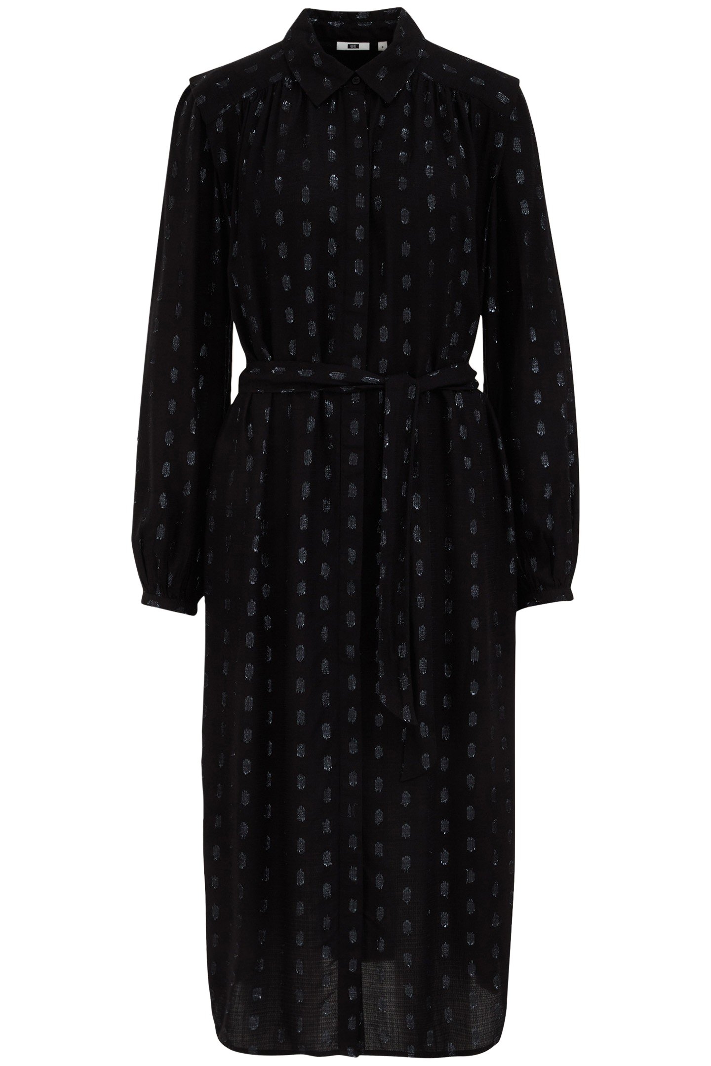 DRESS MID LENGTH BLACK 3