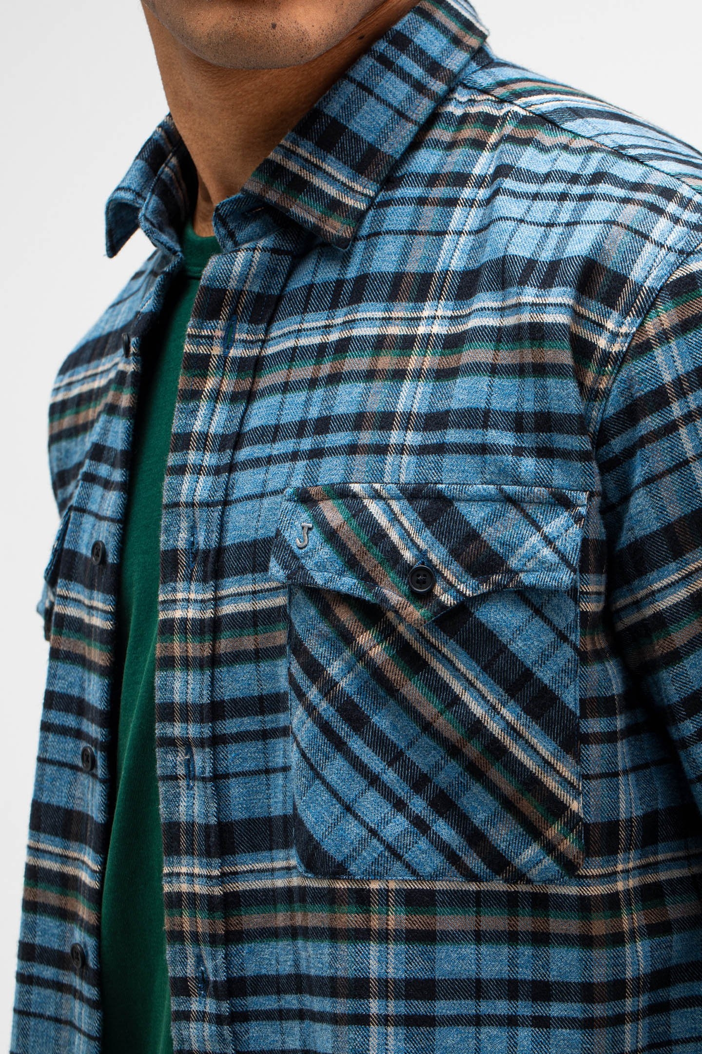 CILLIAN CHECK SHIRT ARROW BLUE 5