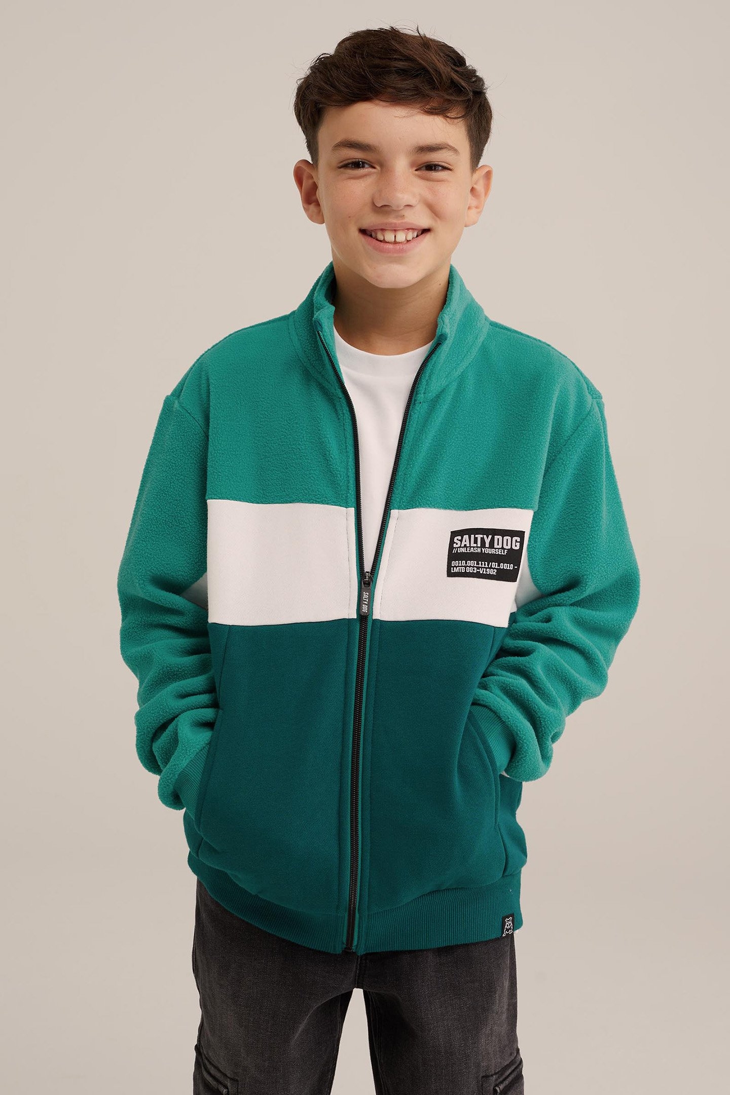 SWEATER GREEN BLUE 1