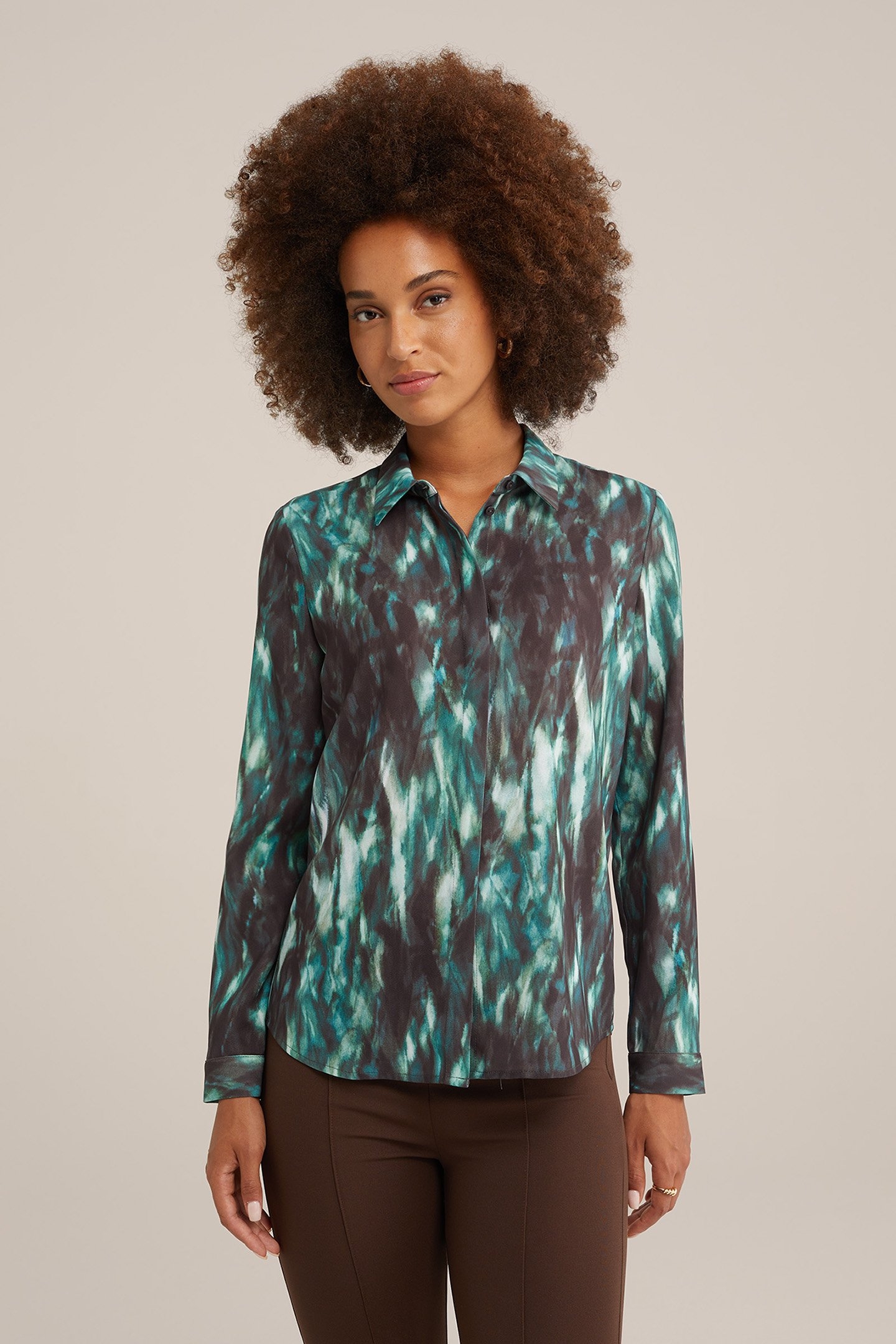 BLOUSE BRIGHT GREEN 1