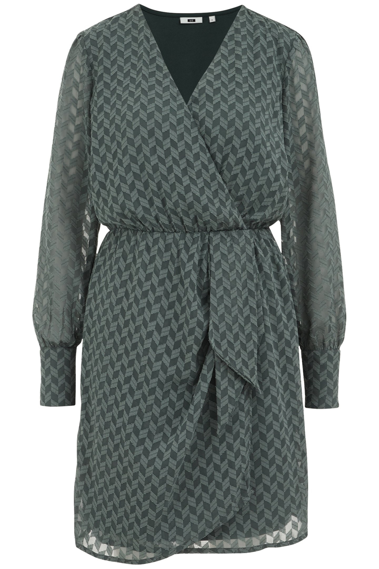 DRESS SHORT GREYISH GREEN 4