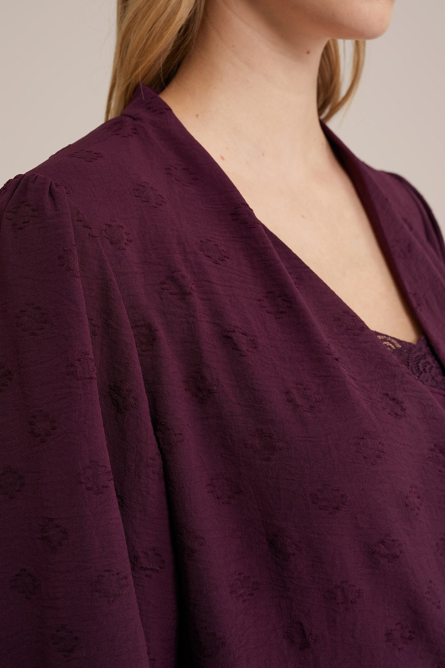 BLOUSE DARK PURPLE 5