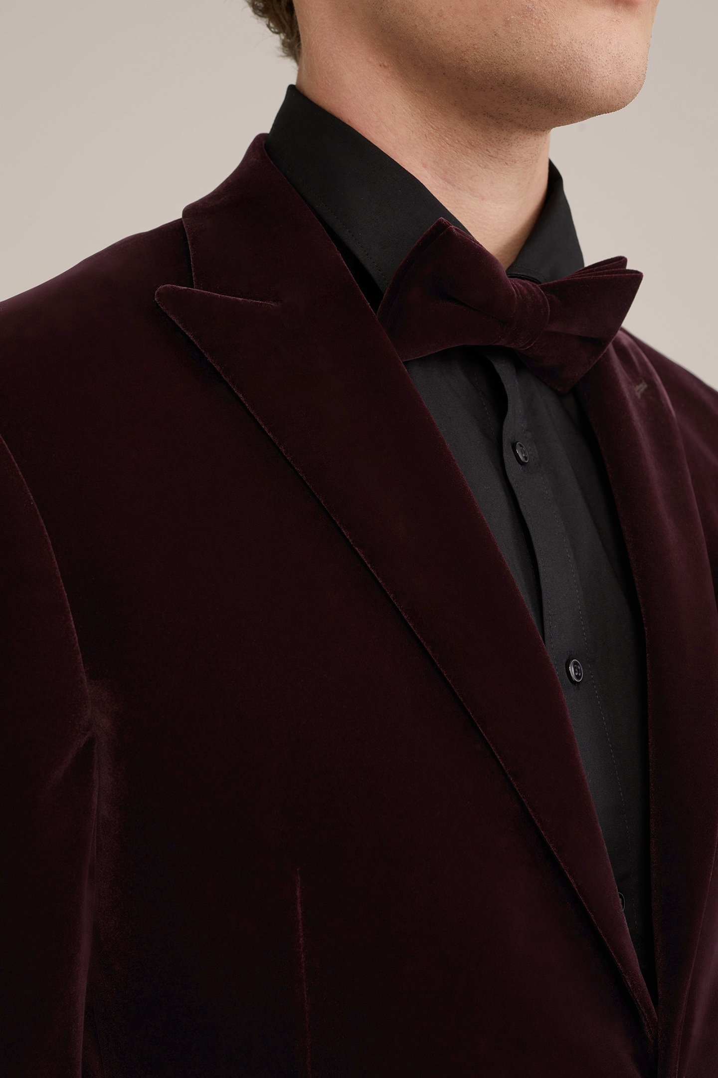 BLAZER BURGUNDY RED 6