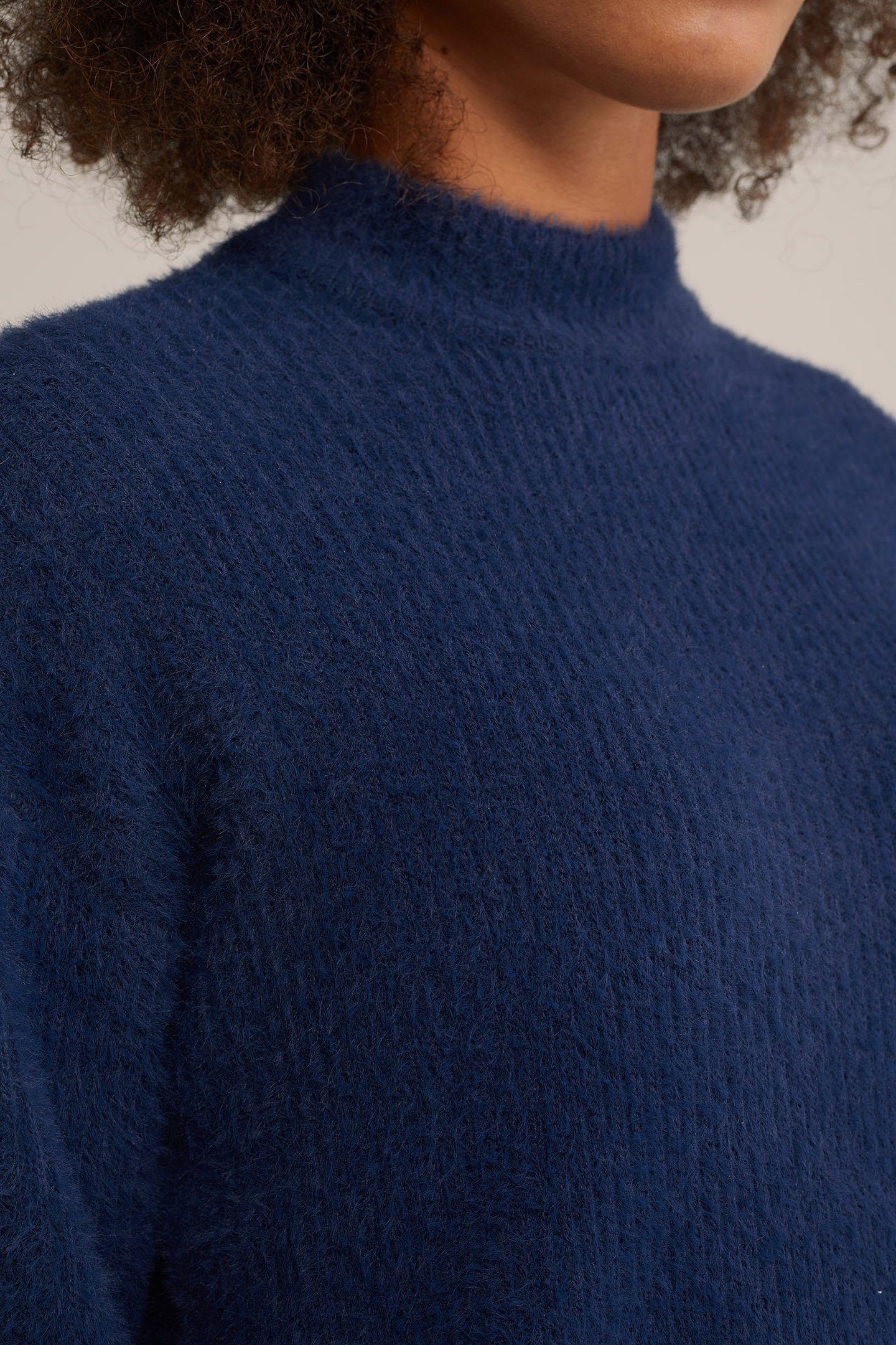 KNITTED PULLOVER BLUE 6