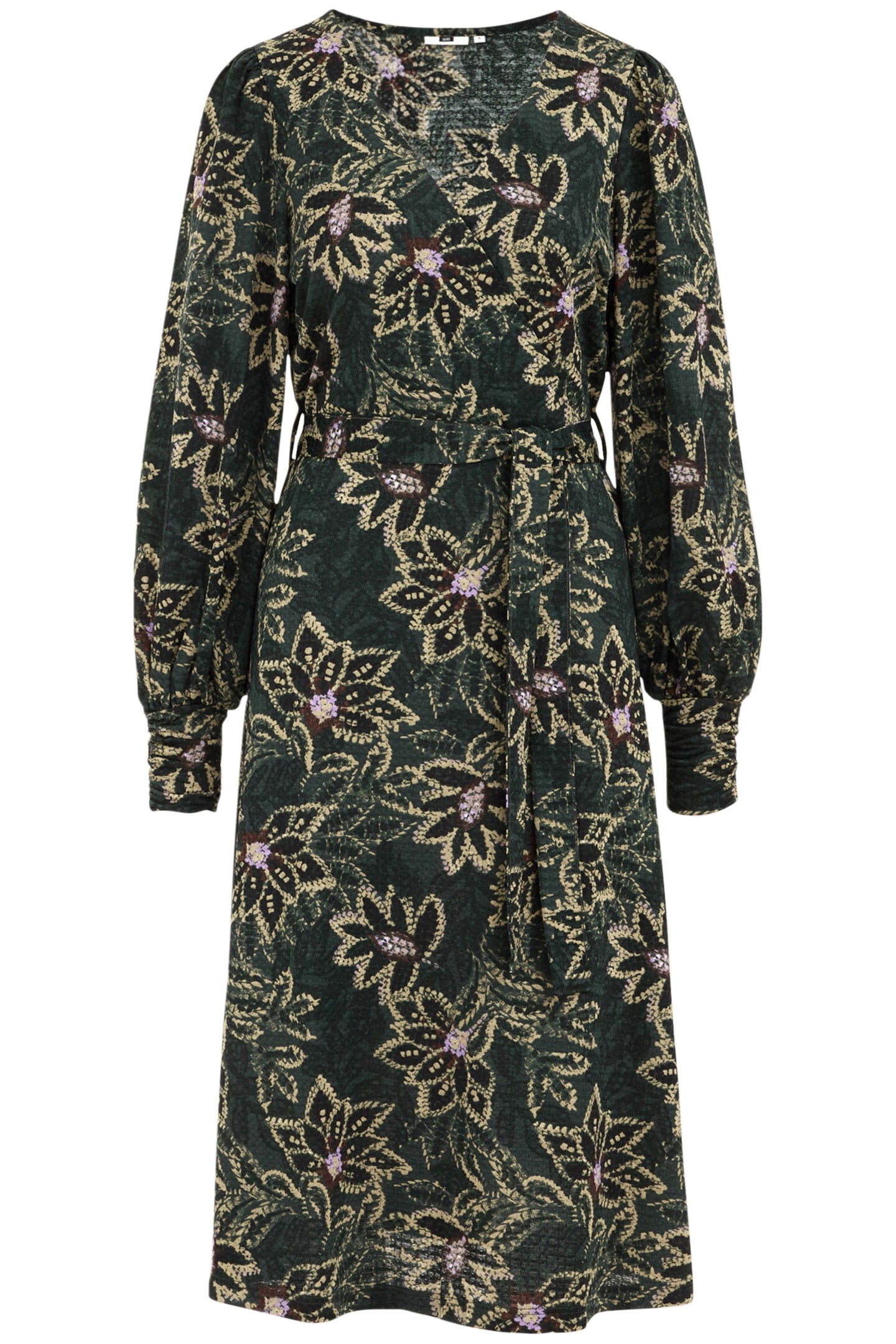 DRESS MID LENGTH GREEN 3