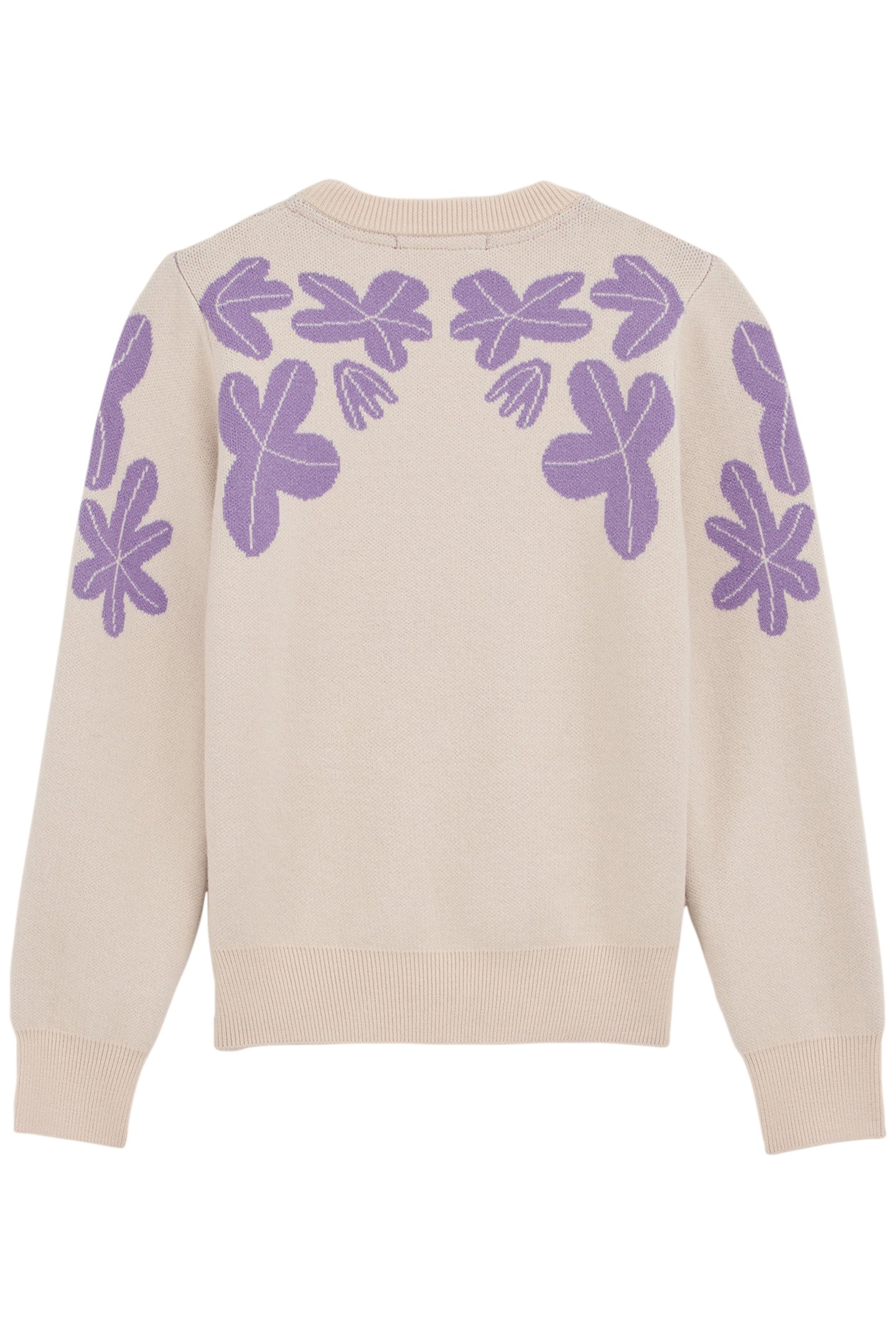 KNITTED PULLOVER WHITE 4