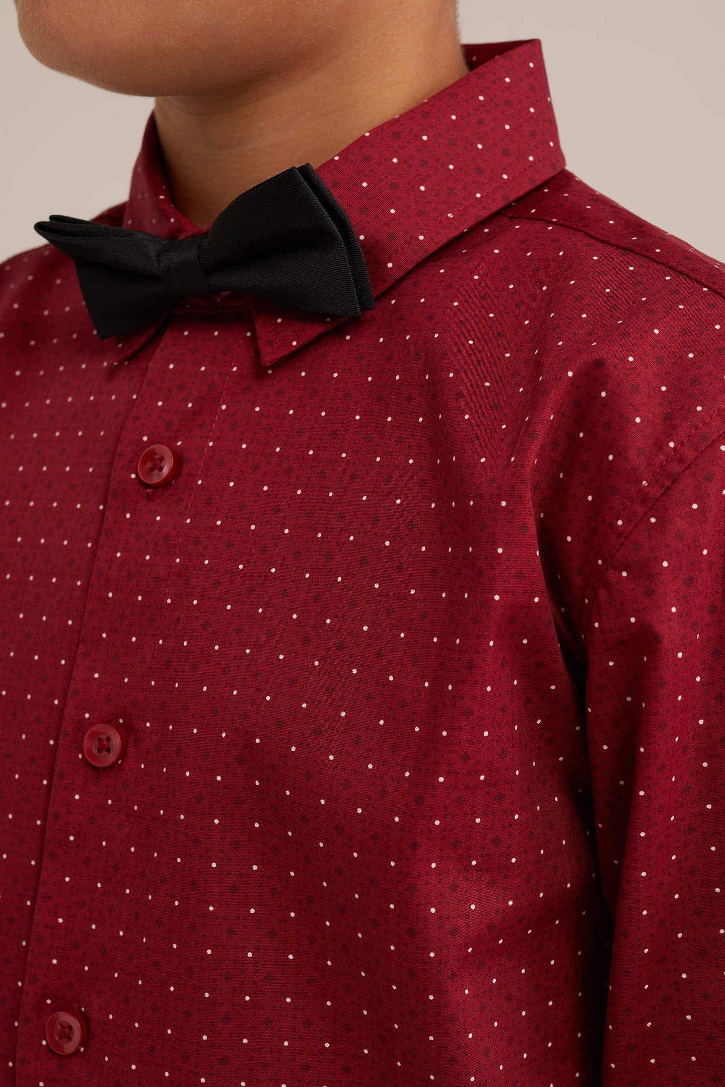 SHIRT BURGUNDY RED 5