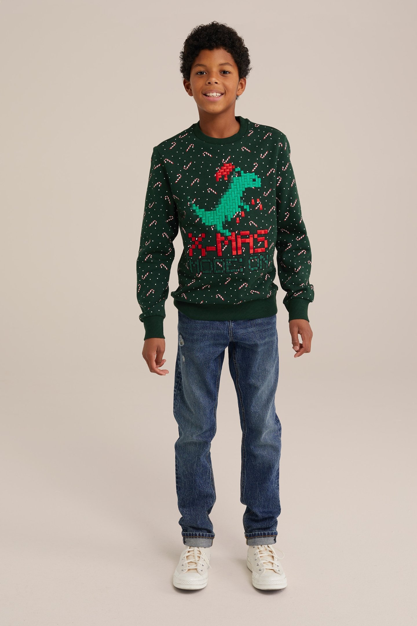 SWEATER DARK GREEN 2