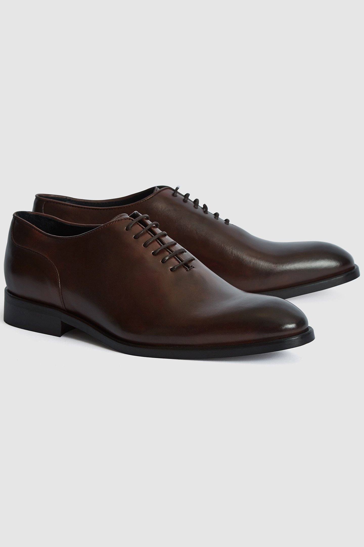 BAY-LACE UP FORMAL SHOE DARK BROWN 4