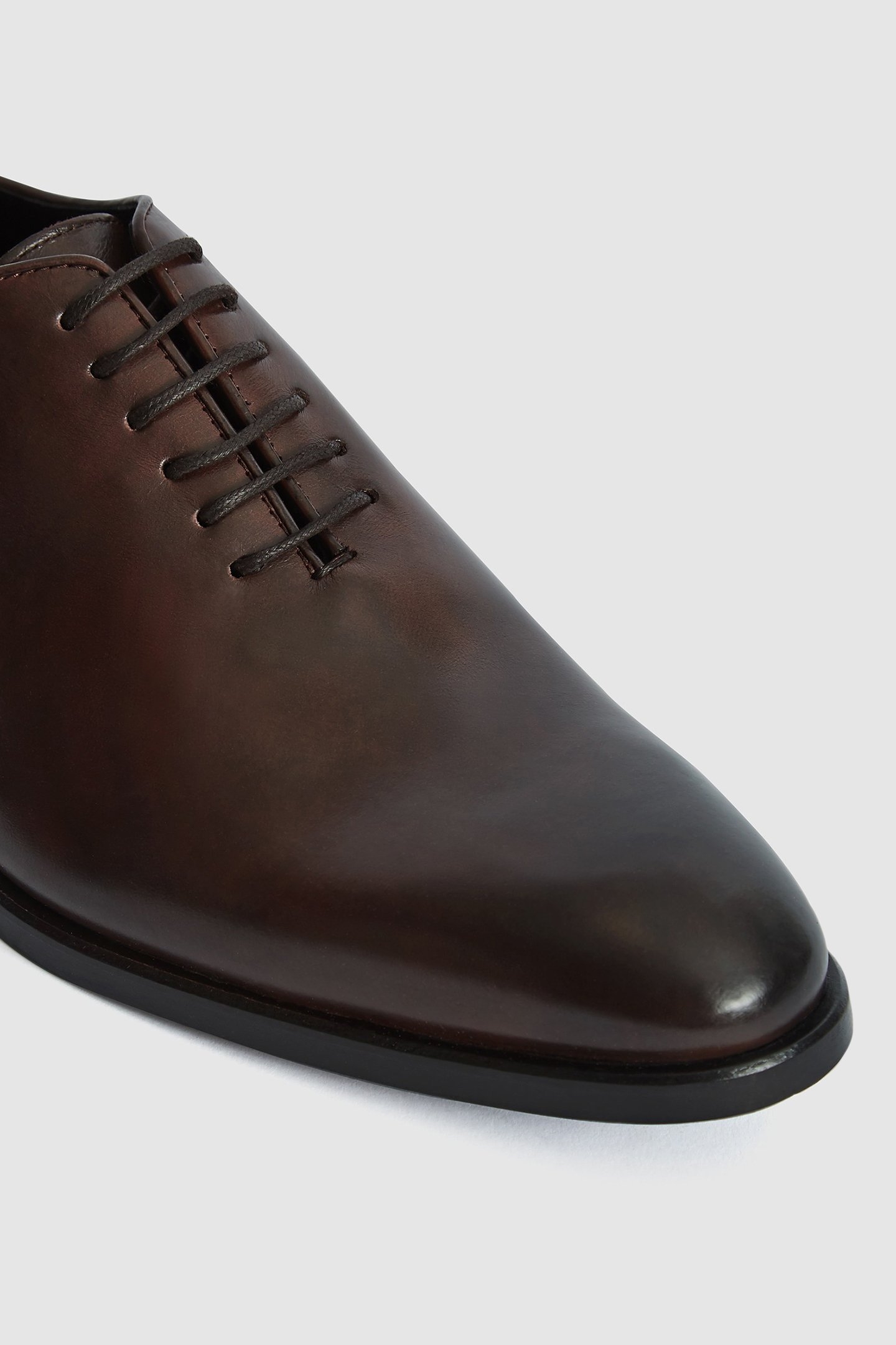 BAY-LACE UP FORMAL SHOE DARK BROWN 7