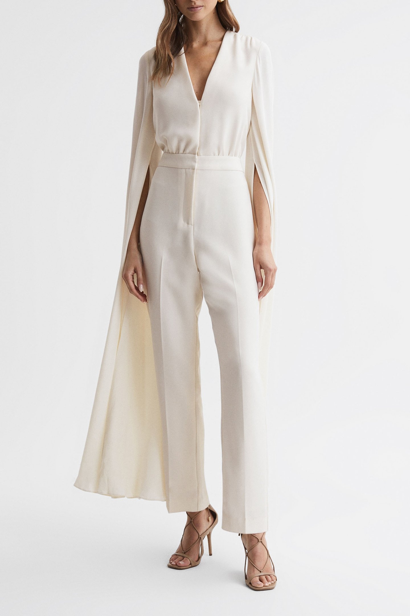 CAPE JUMPSUIT IVORY 1