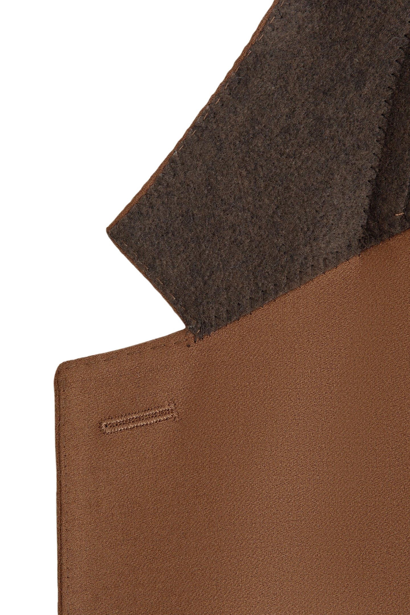 SB 2B NOTCH FLANNEL BLAZER TOBACCO 5