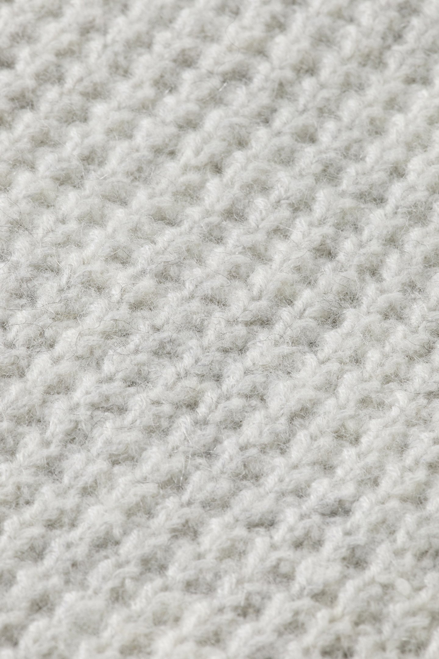 TEXTURED STITCH OVERSIZED CARDIGAN LIGHT GREY MELANGE 3