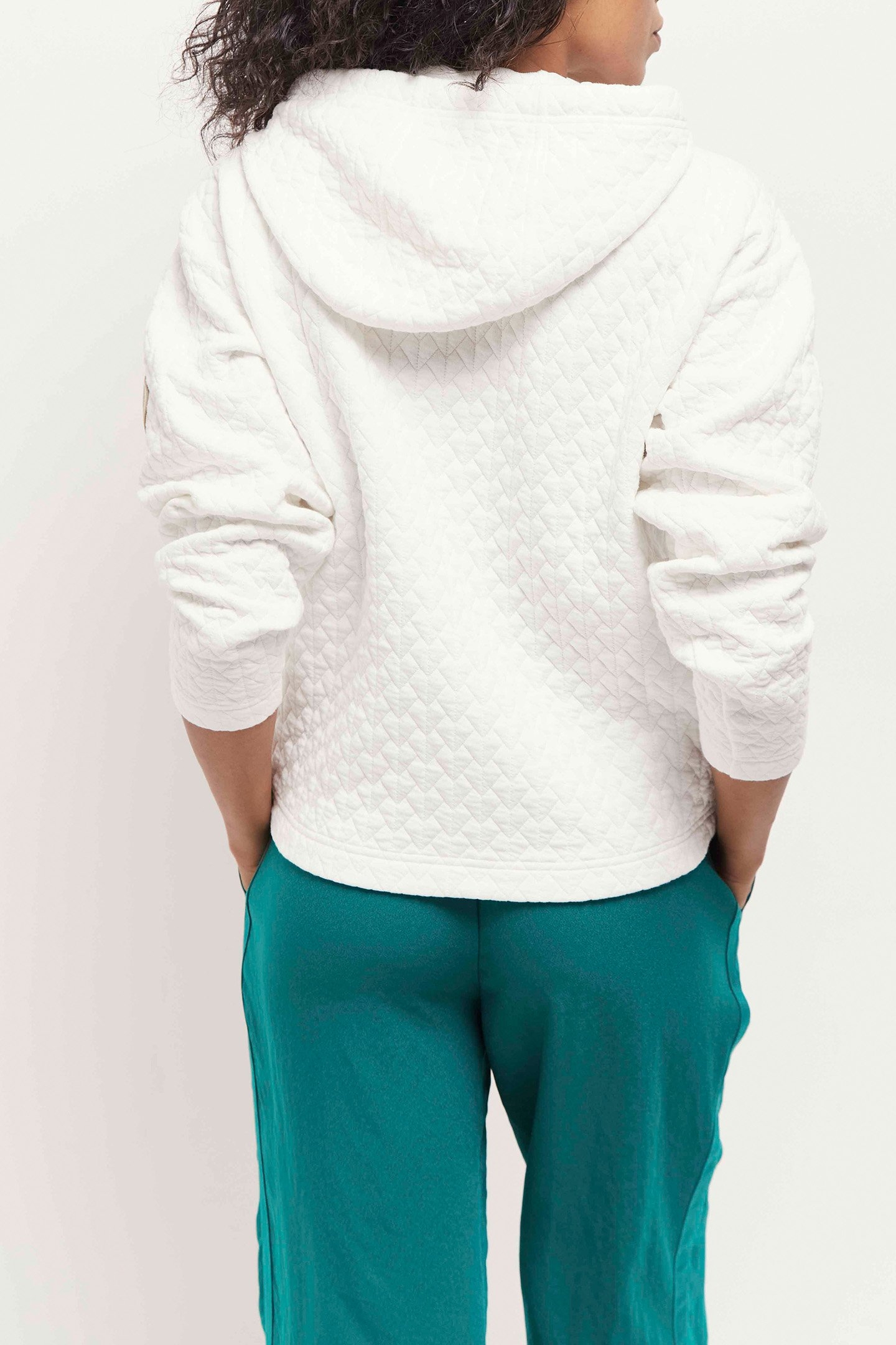 PIETRO - WIDE LEG JUNGLE GREEN RECYCLED SUIT TROUSERS GREEN 3