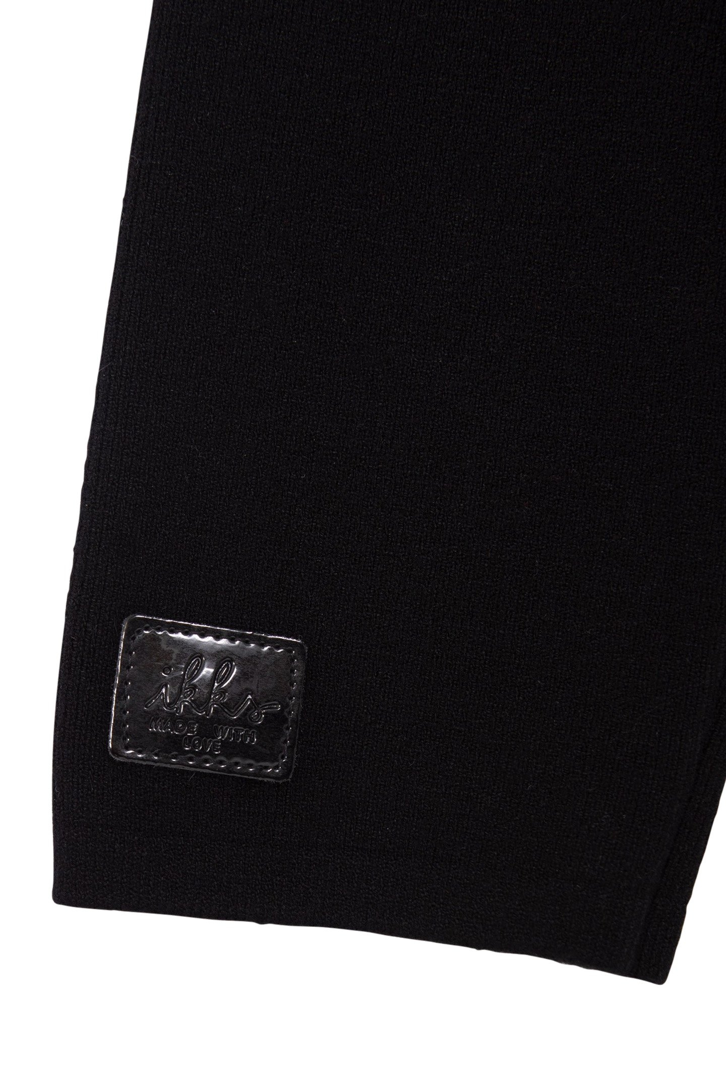 GIRLS’ BLACK BIKER-STYLE CARDIGAN WITH ZIP DECOR 6