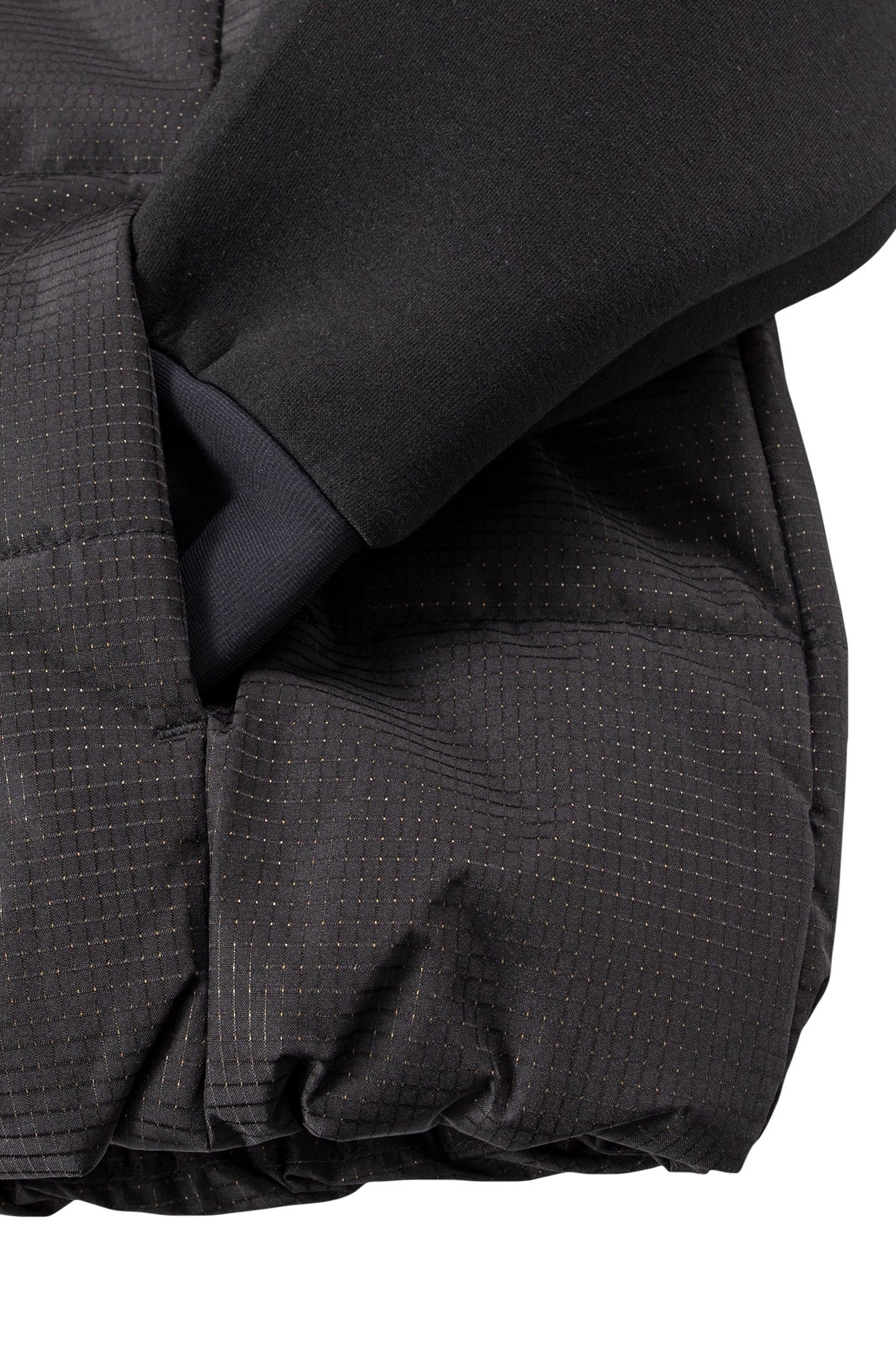 BOYS’ BLACK MIXED FABRIC PADDED JACKET 7