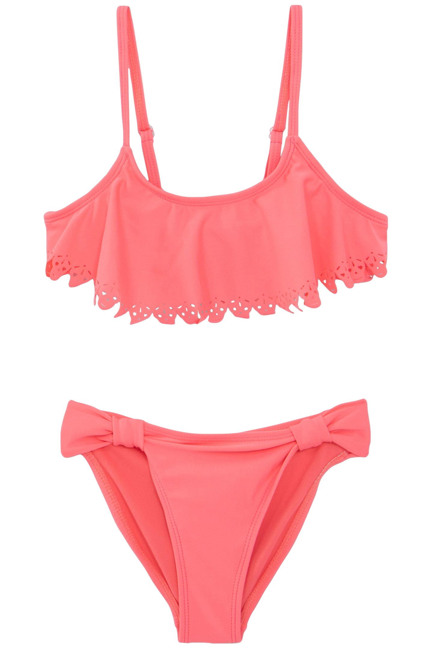 GIRLS’ NEON PINK BIKINI 1