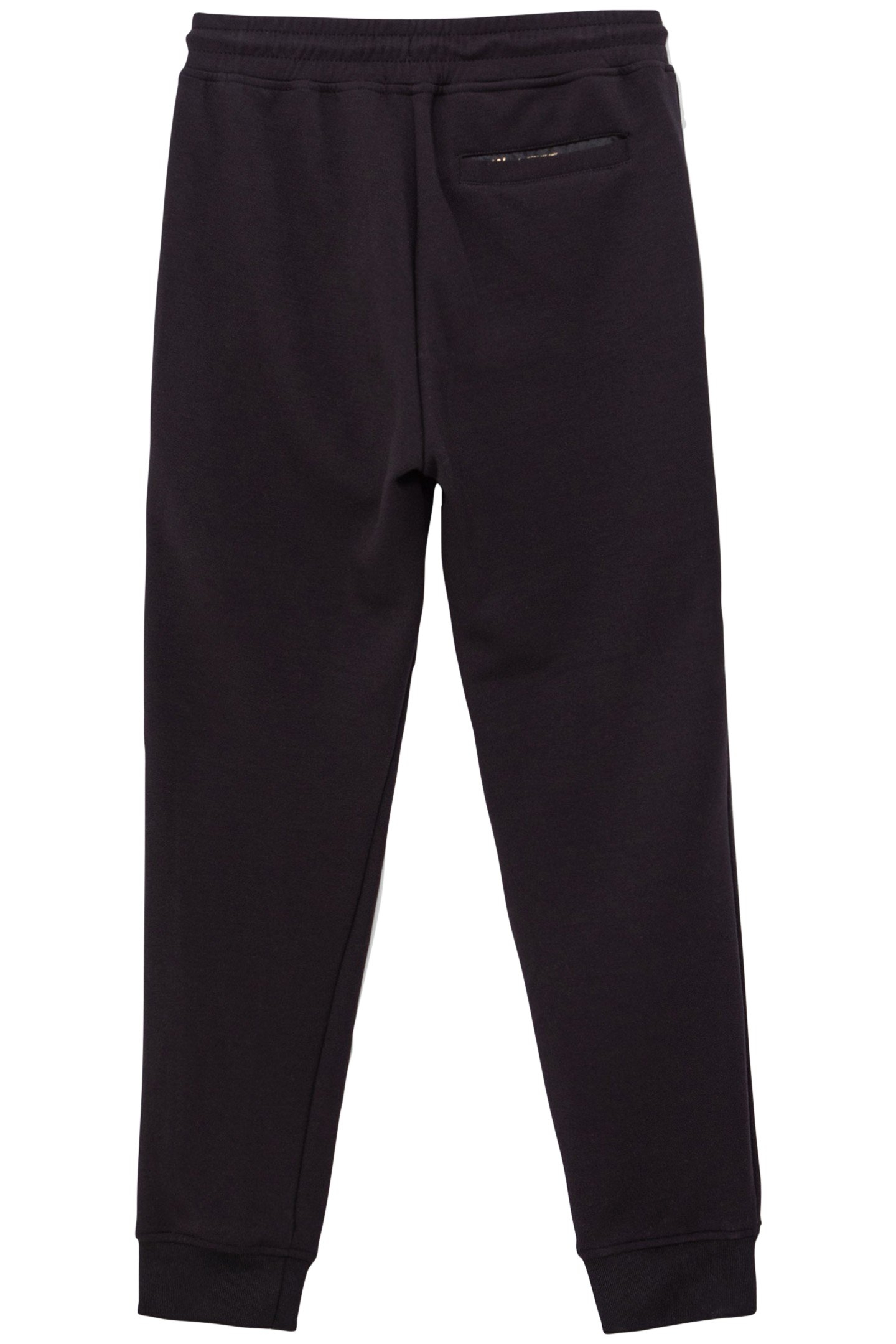 BOYS’ BLACK JOGGERS WITH KNEE SEAMING 2