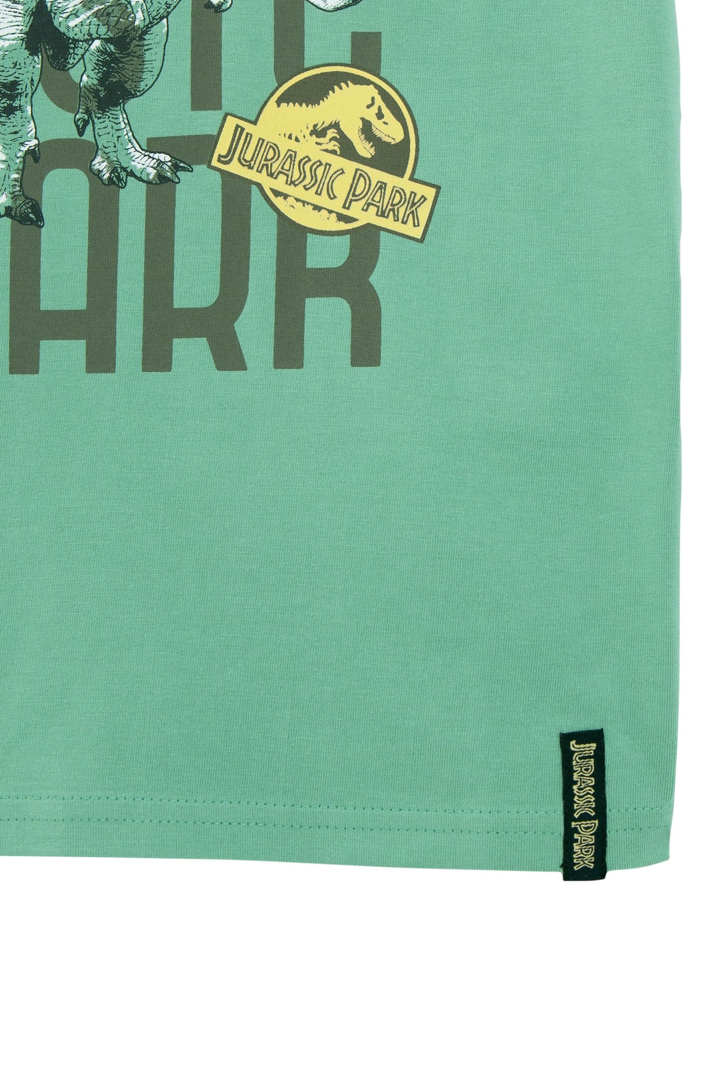 BOYS’ GREEN T-SHIRT WITH GLOW-IN-THE-DARK JURASSIC PARK 5