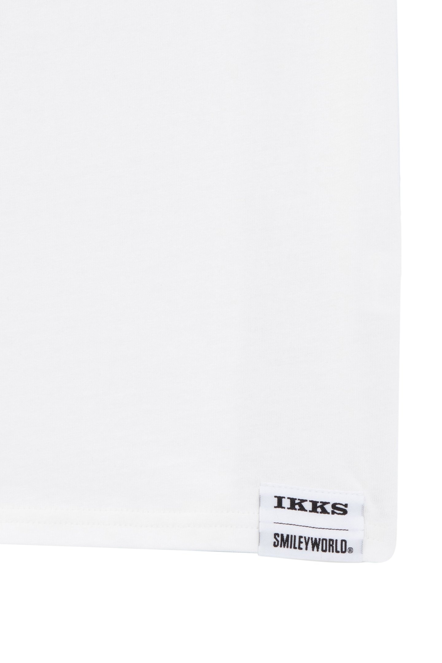 BOYS’ WHITE ORGANIC COTTON T-SHIRT, SMILEYWORLD SKATERS PHOT 4