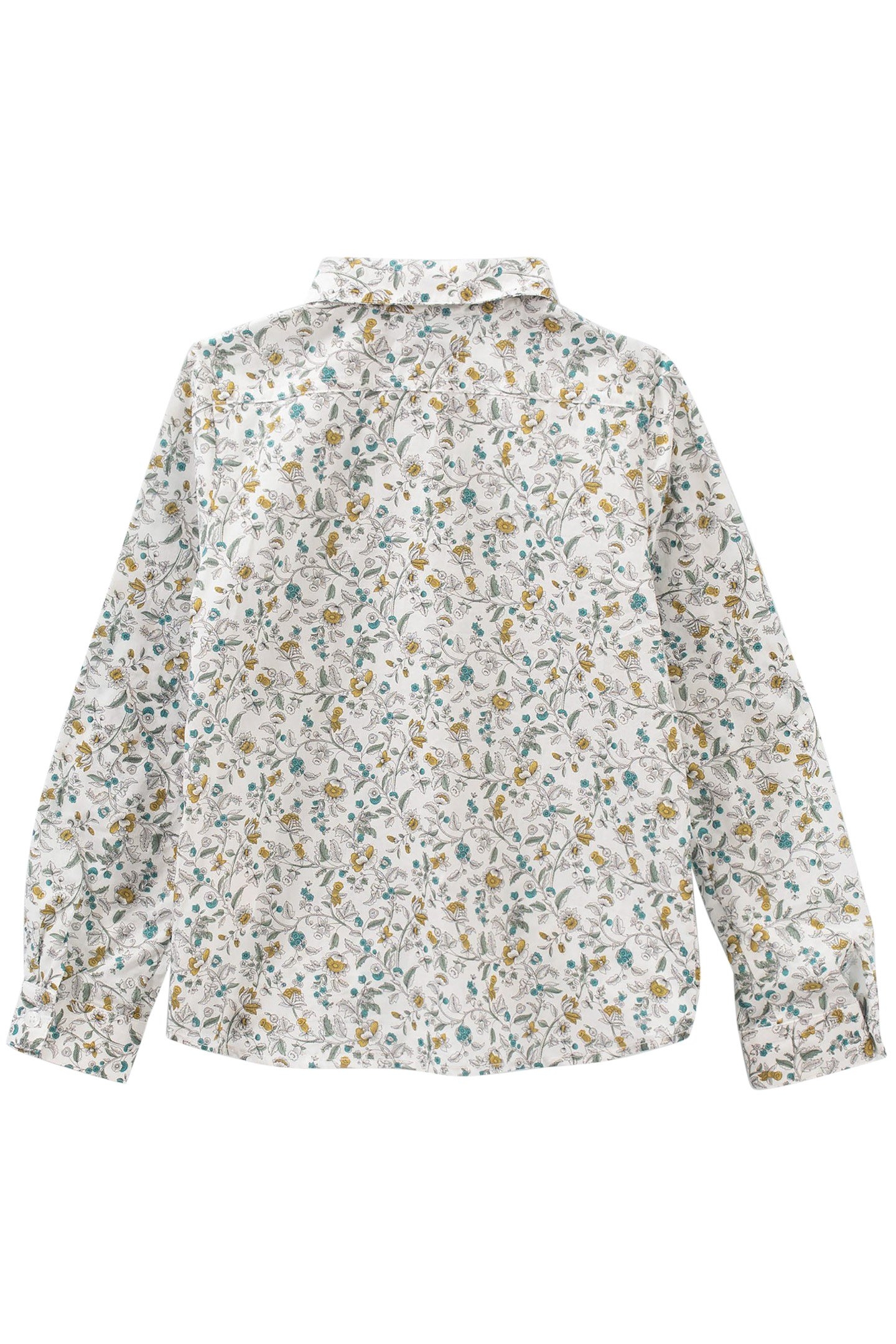 BOYS' FLOWERY MOTIF SHIRT 2