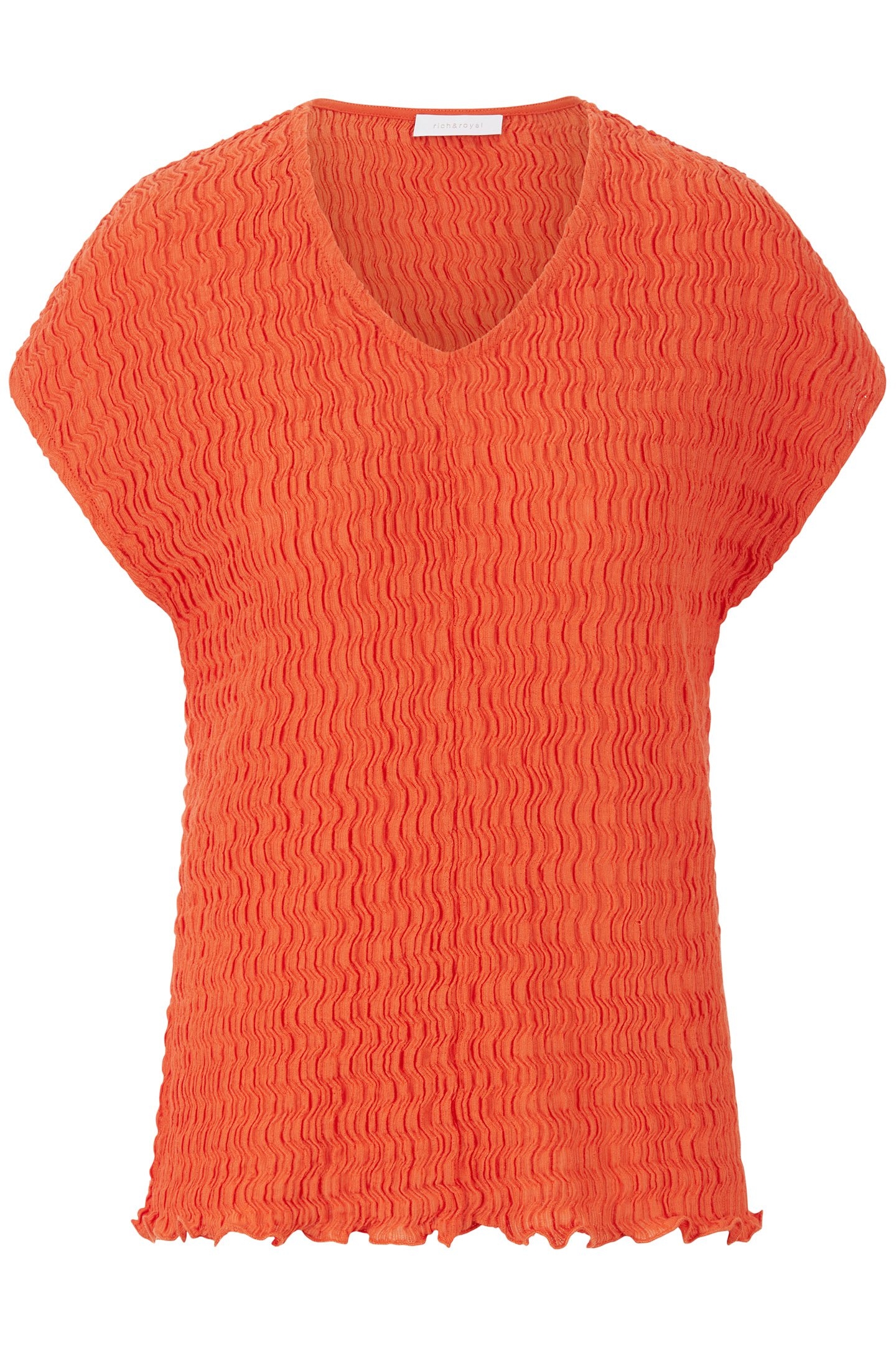 CRINKLED SHIRT CHERRY TOMATO 4