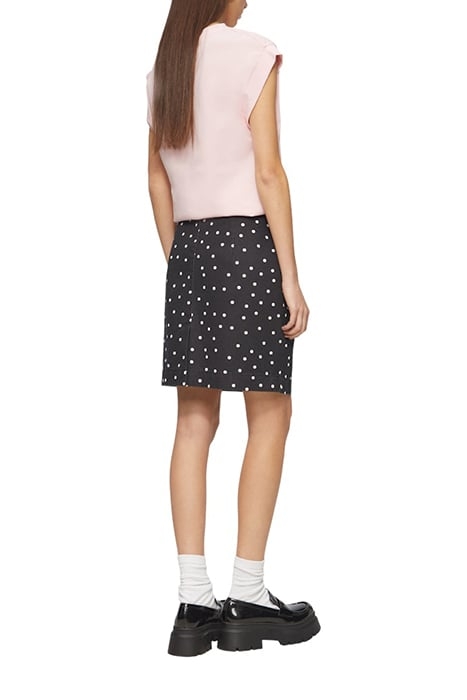 S.OLIVER-QS SKIRTS GREY/BLACK 3