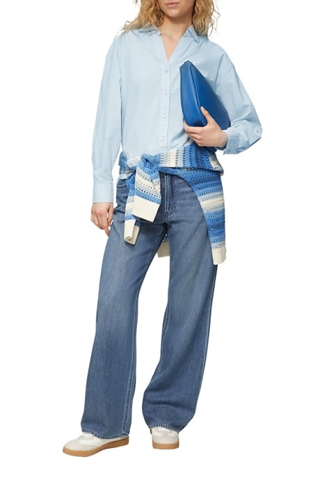 S.OLIVER BLOUSES LIGHT-BLUE 4