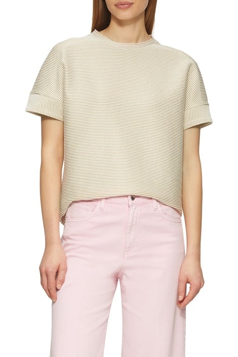 S.OLIVER T-SHIRTS BROWN 1