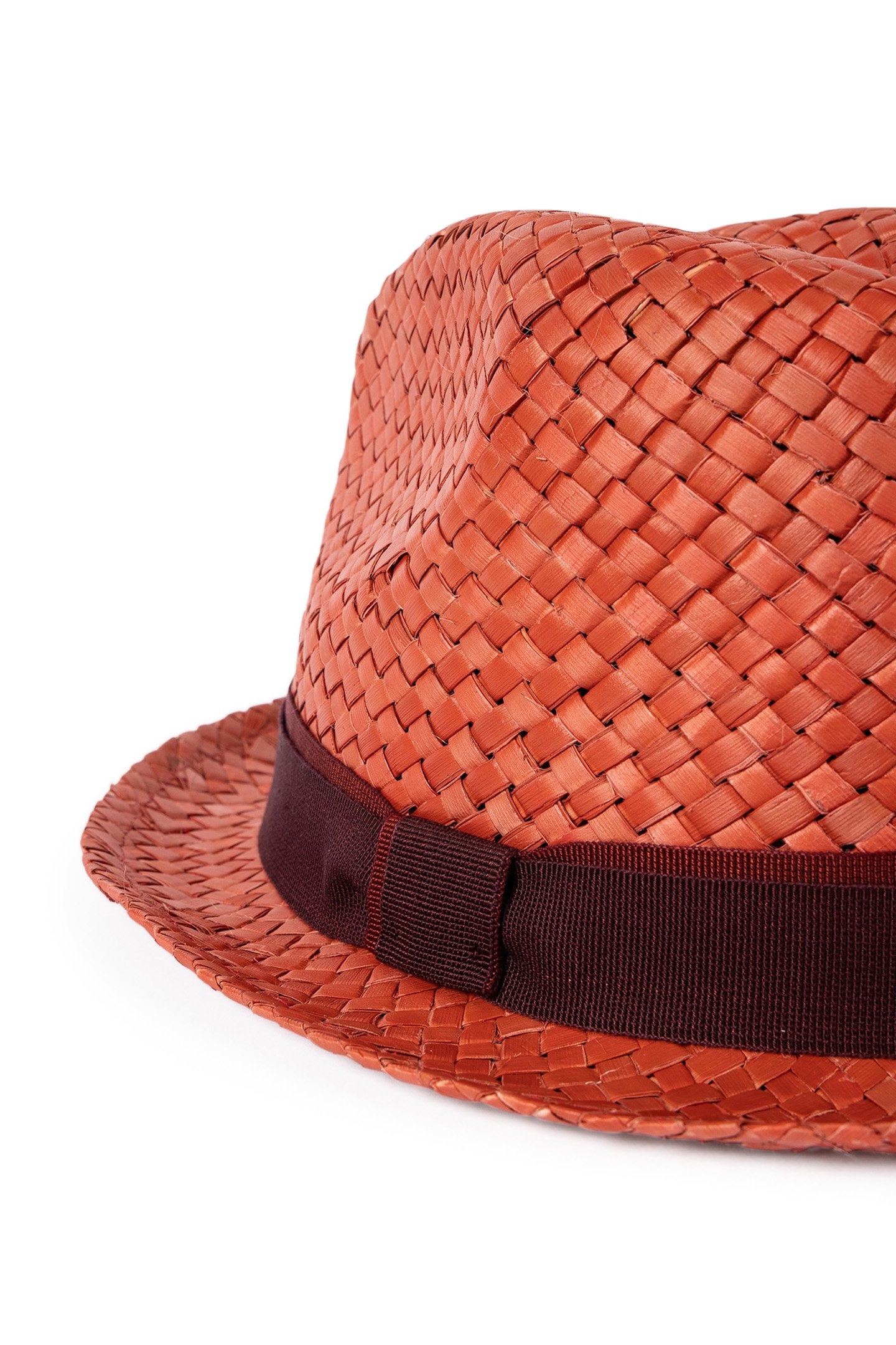 MEN HAT TRILBY BOVEN RED 3