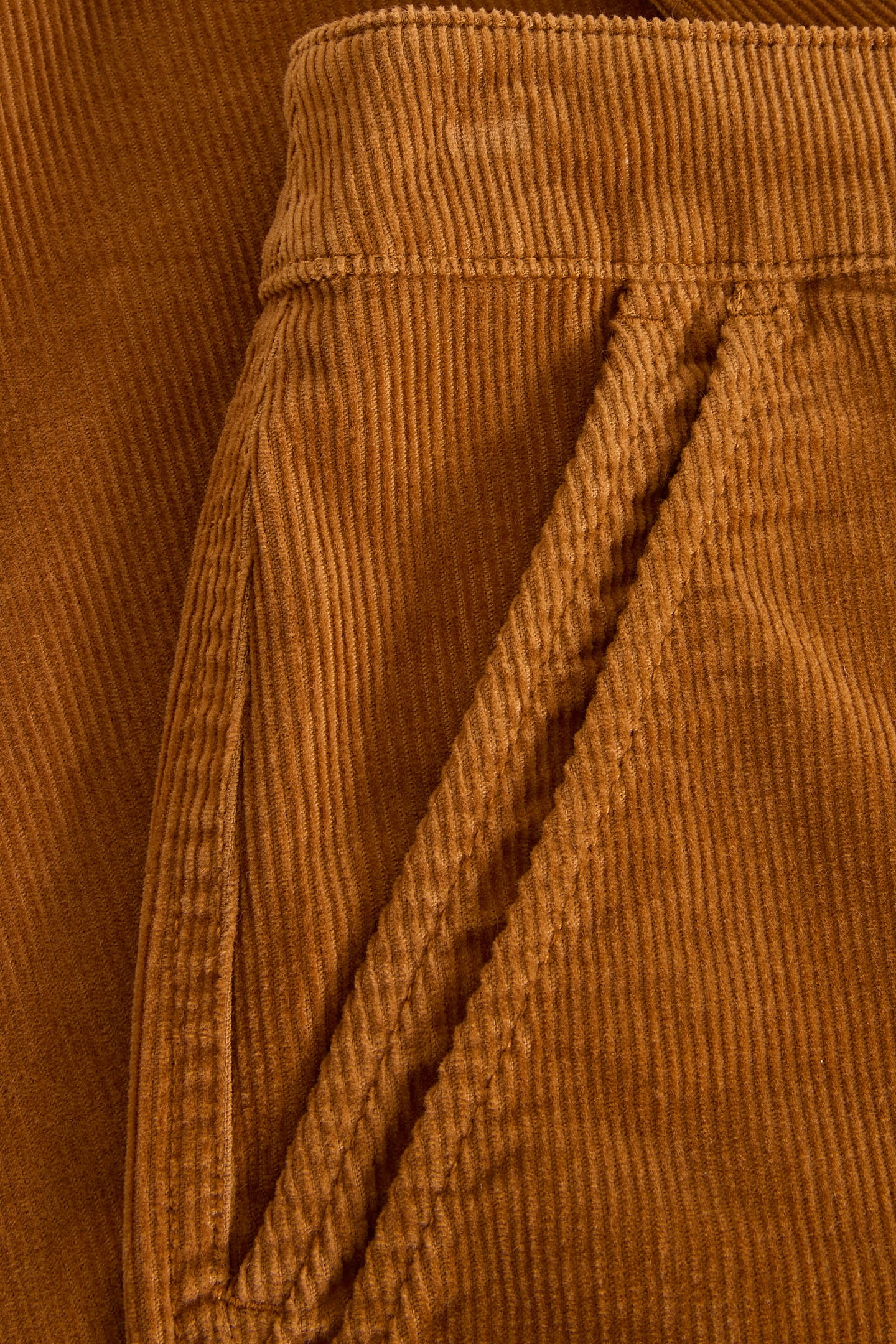 TWISTER CORD TROUSER MID TAN 6