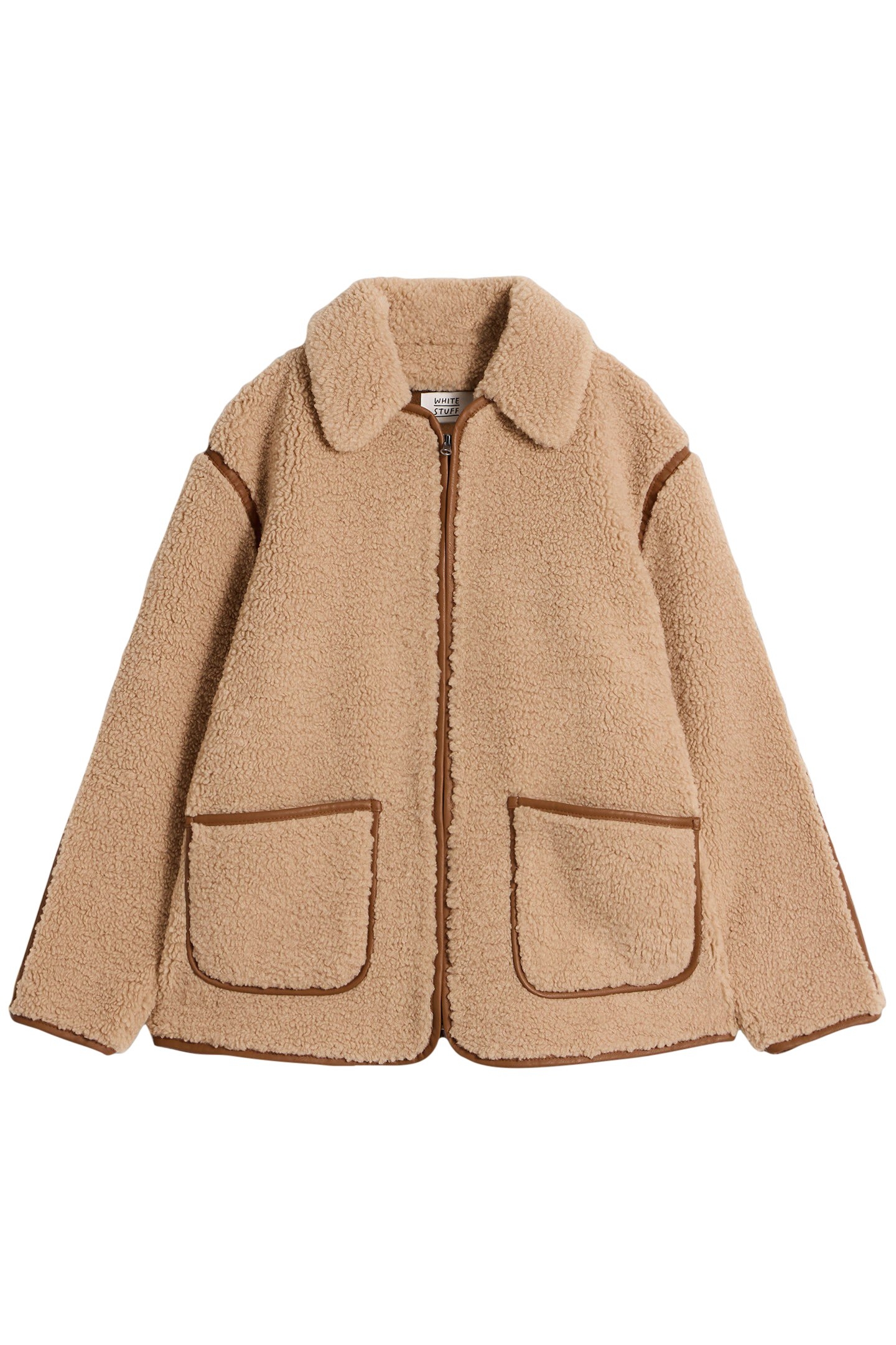 ELM BORG JACKET NATURAL MULTI 2