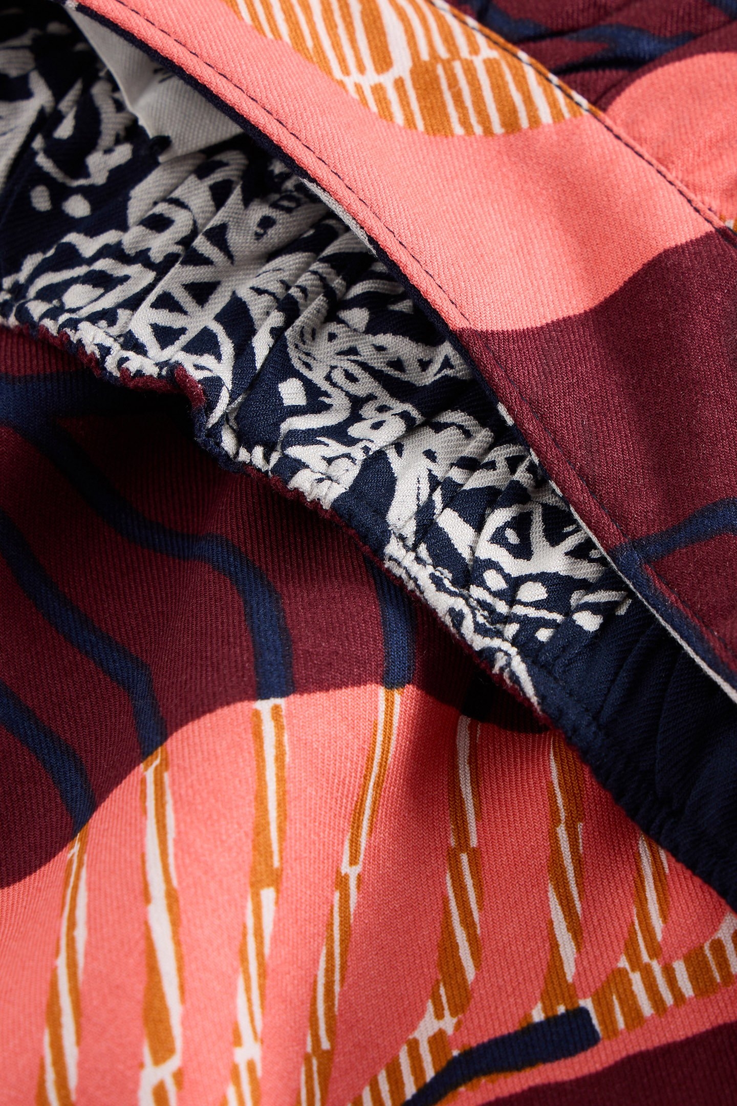 AVA REVERSIBLE SKIRT PLUM MULTI 7