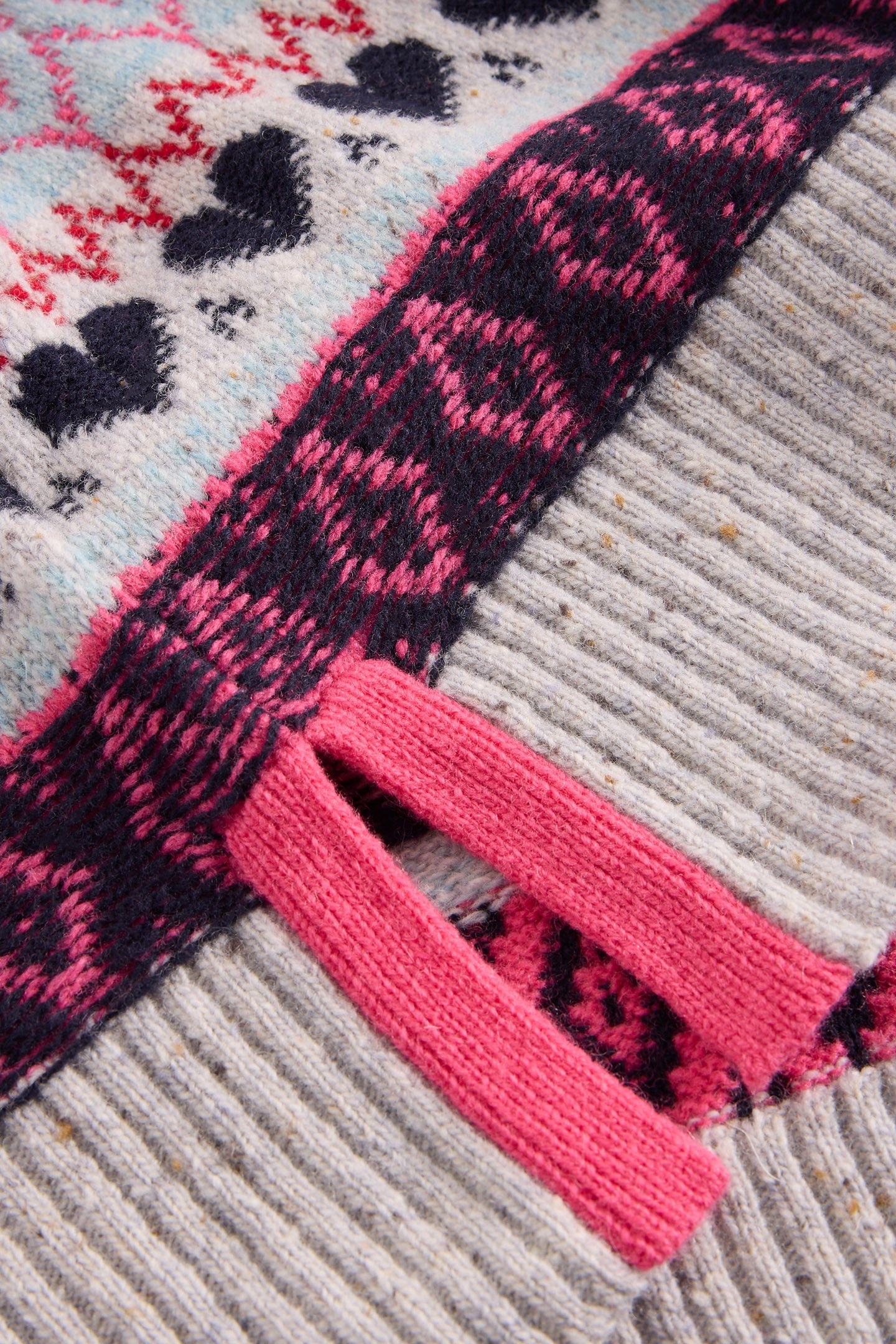 GABBY LONGLINE FAIRILE GREY MULTI 6