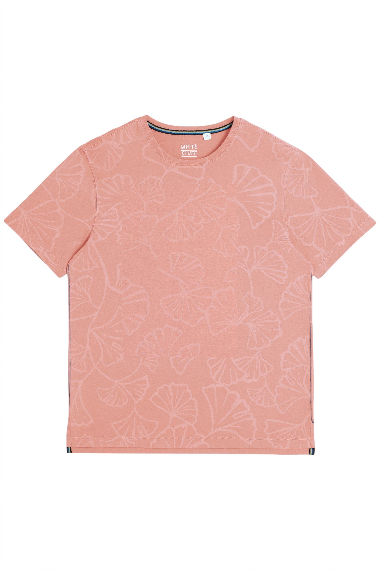 FLORAL PRINTED TEE PINK PRINT 4